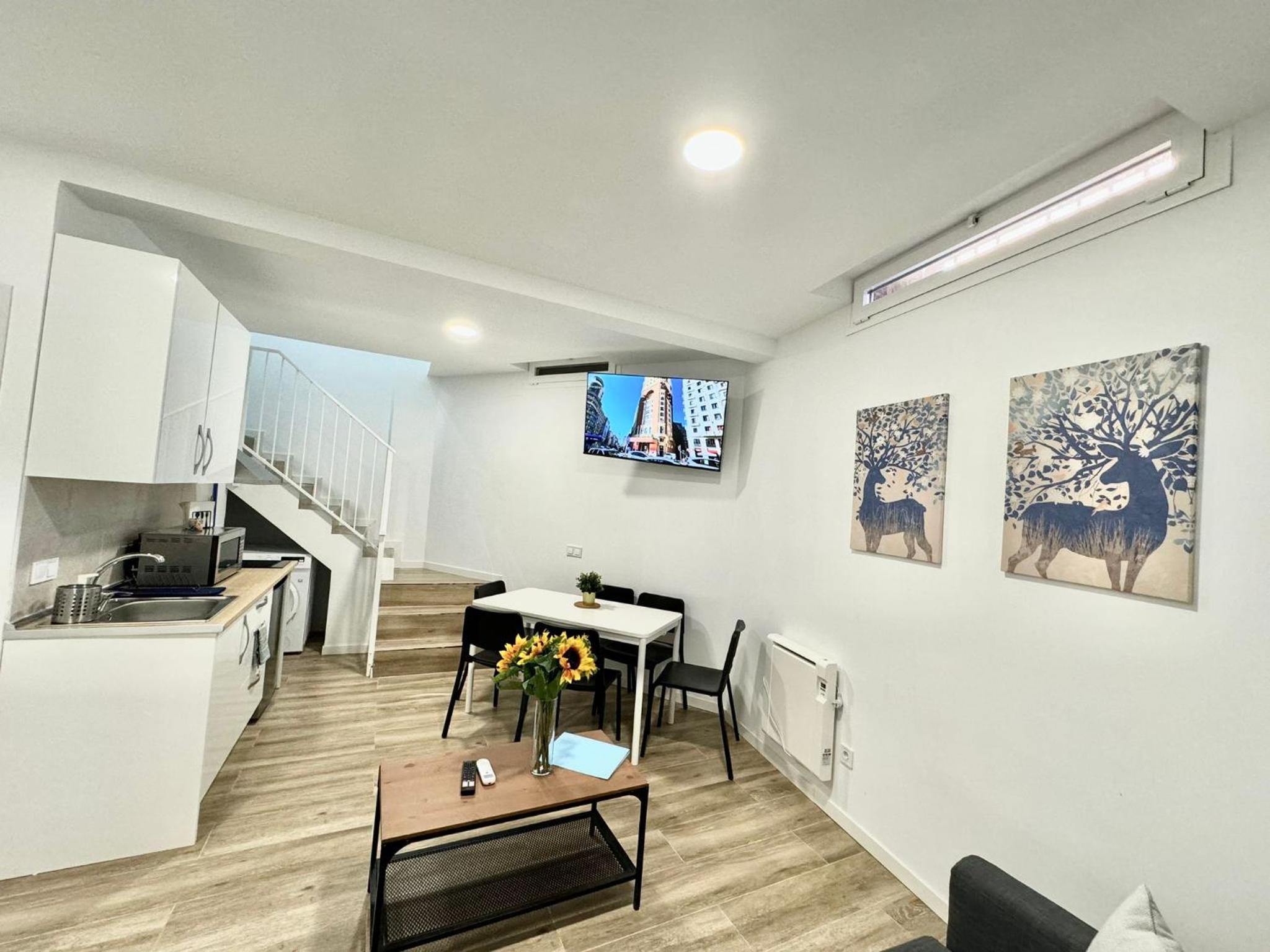 Apartamento de dos habitaciones