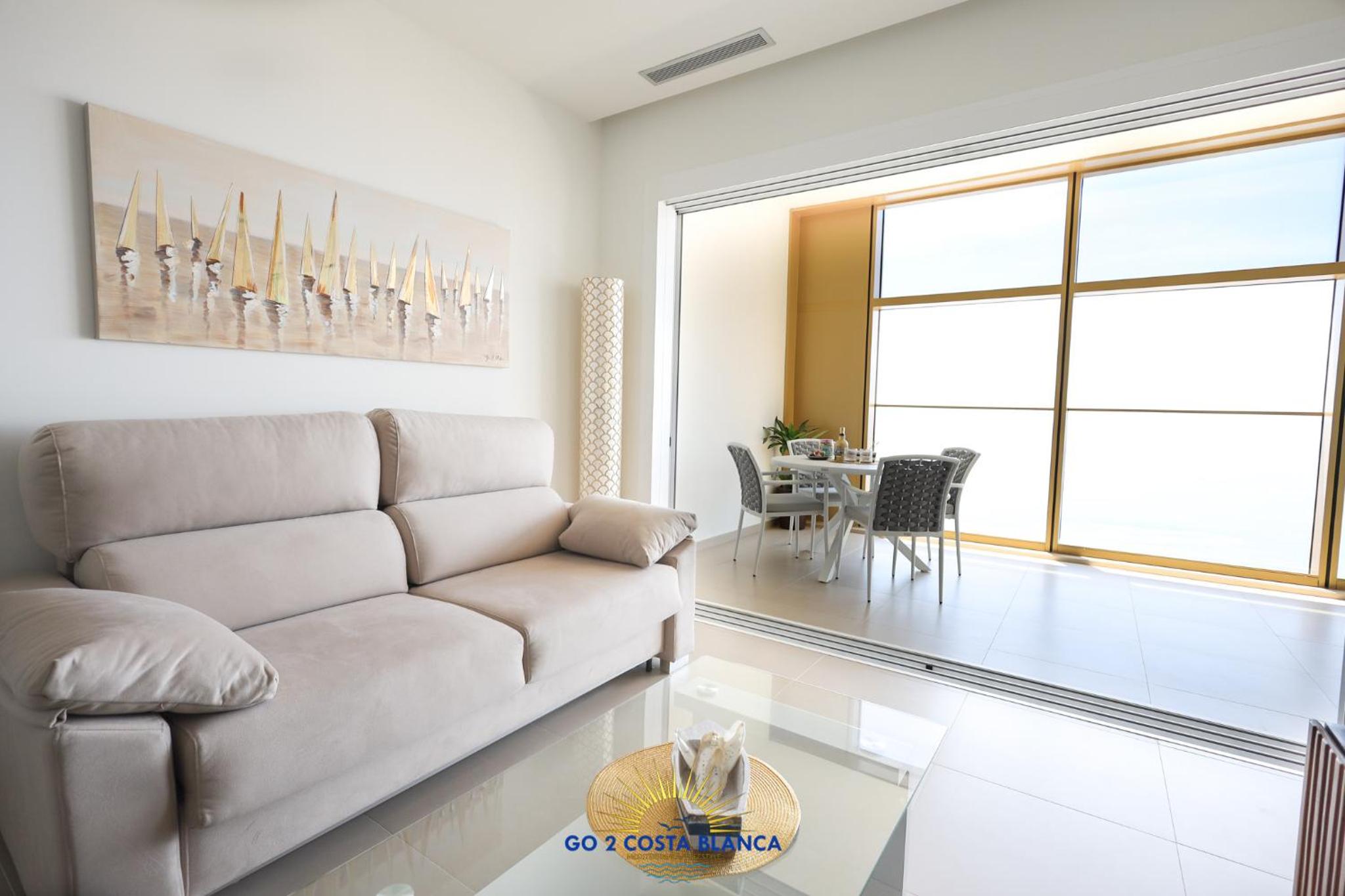 Apartamento con vista al mar