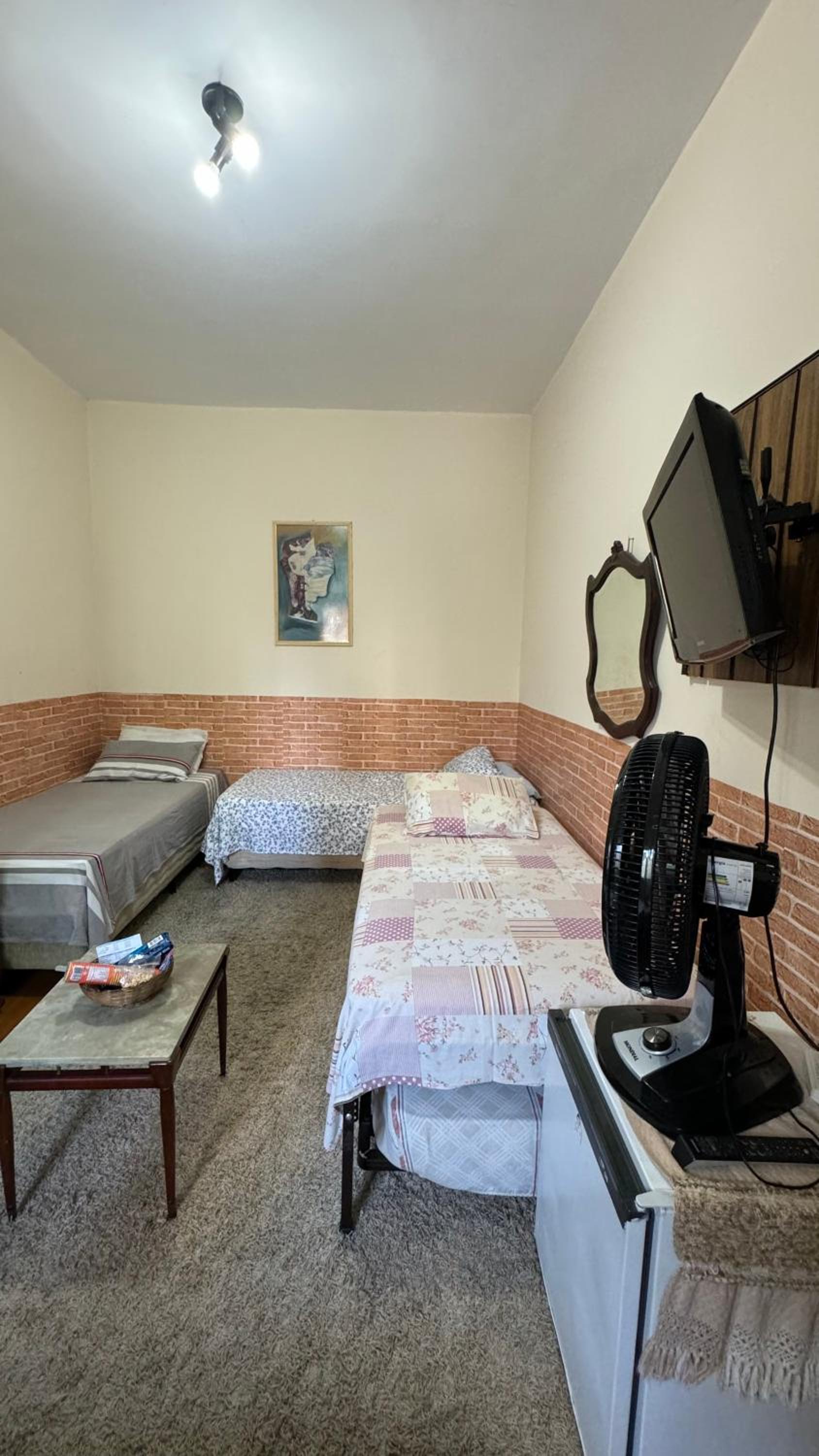 Economy Quadruple Room with Shared Bathroom