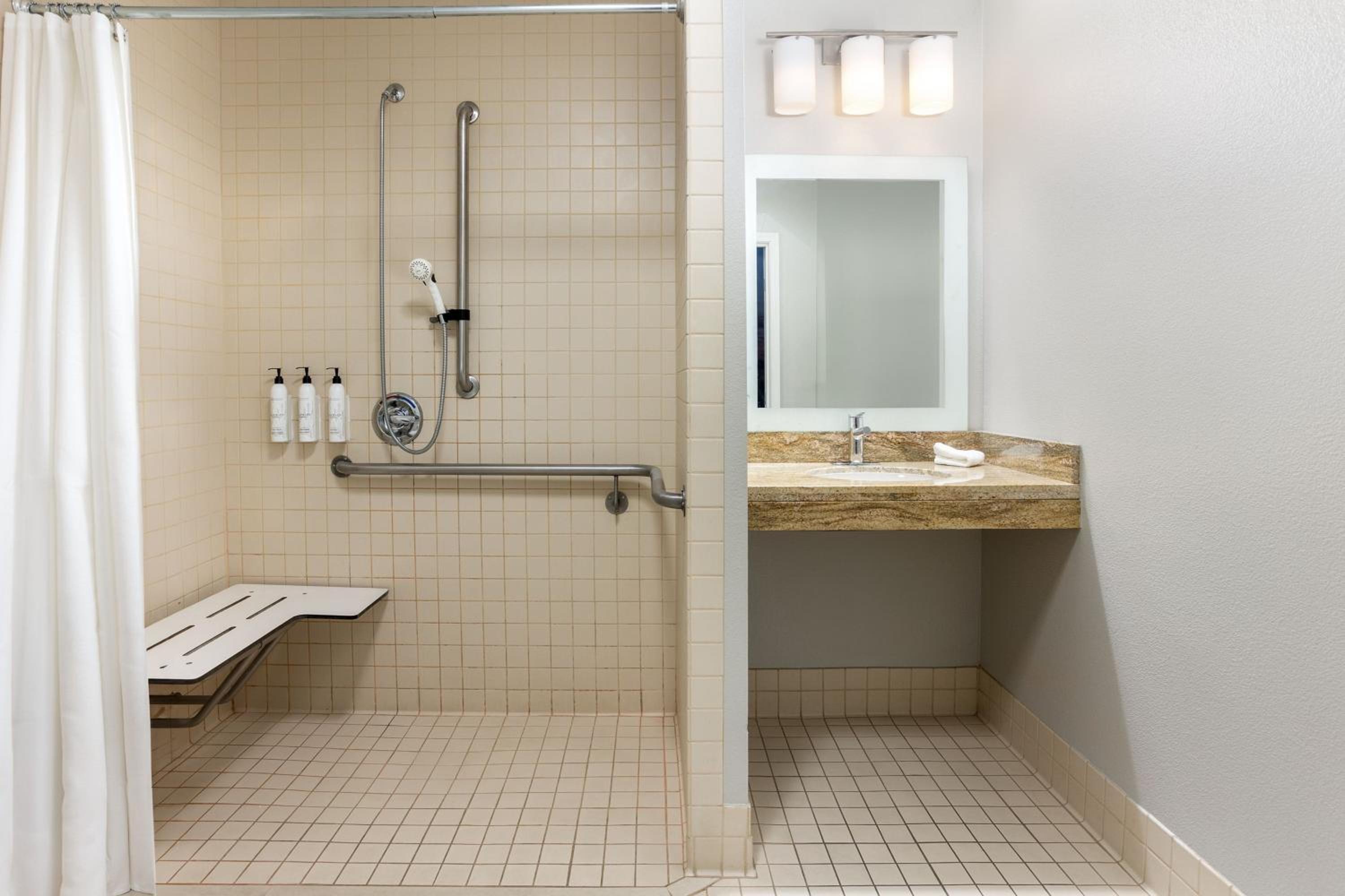 Roll In Shower/Hearing, Guest room, 1 Queen photo 3