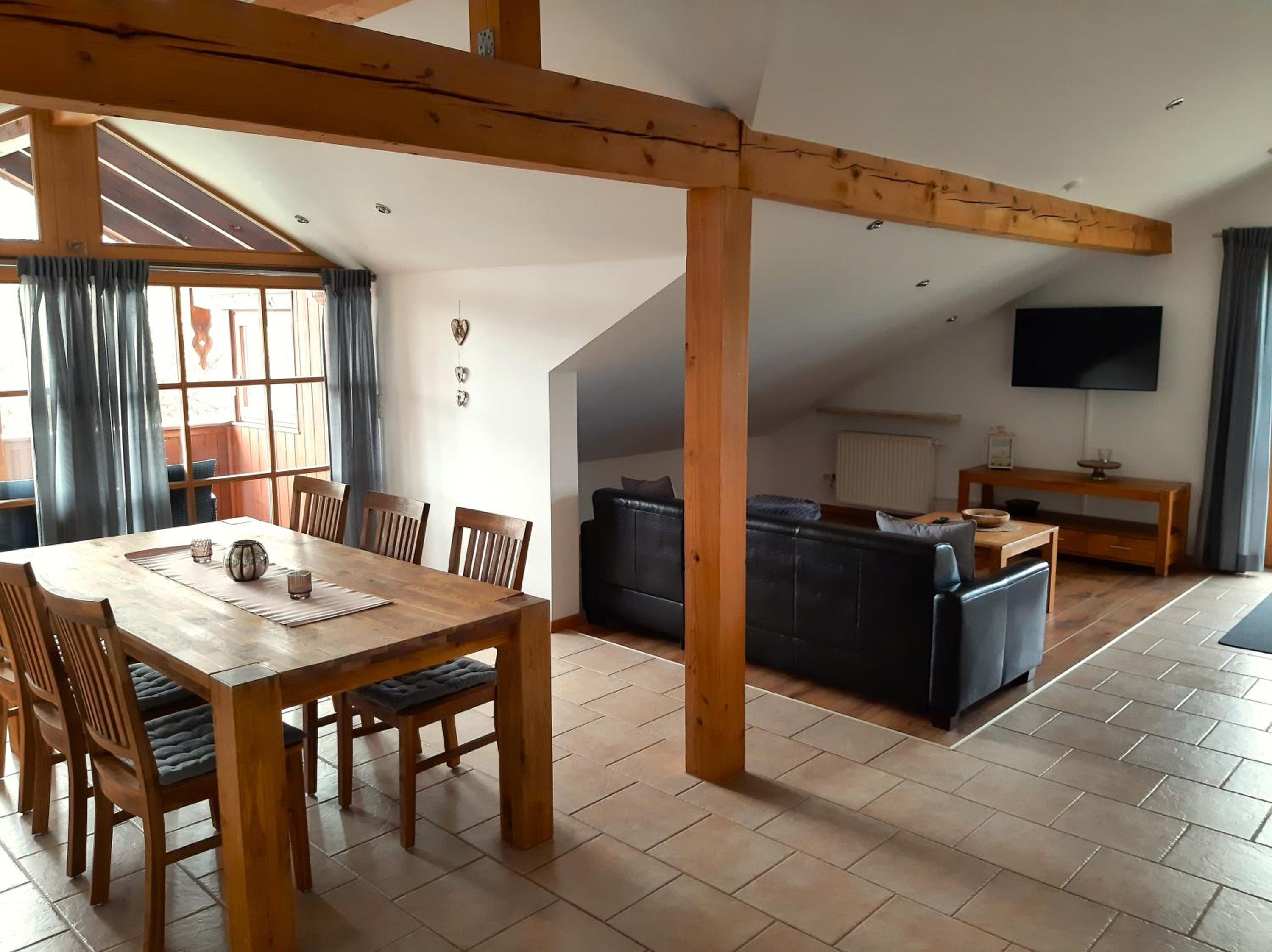 Two-Bedroom Deluxe Apartment with Garden View