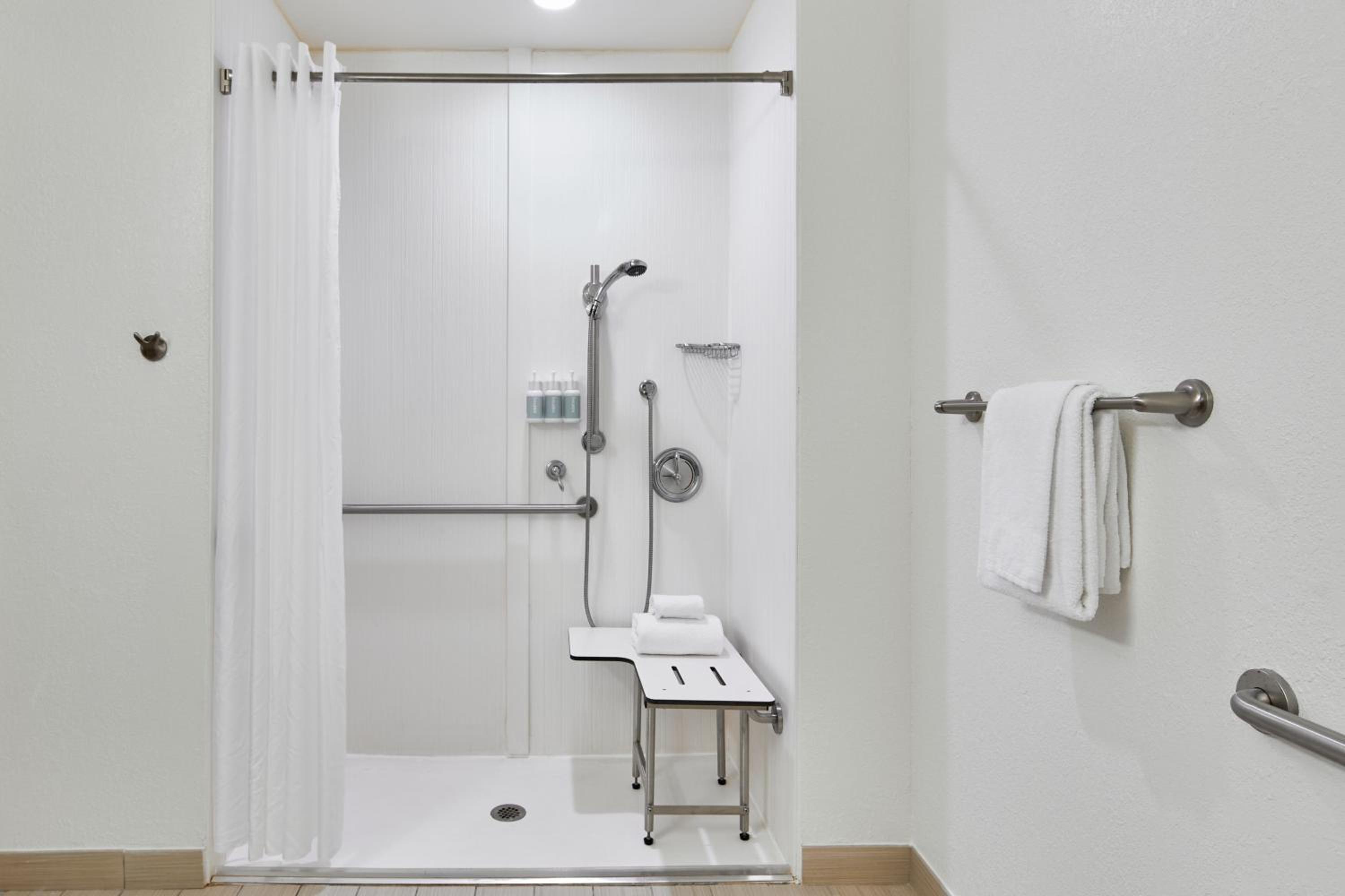 Guest room, 1 King, Sofa bed, Partial water view, Balcony (Mobility &amp; Hearing Accessible w/ Roll-in Shower) photo 1