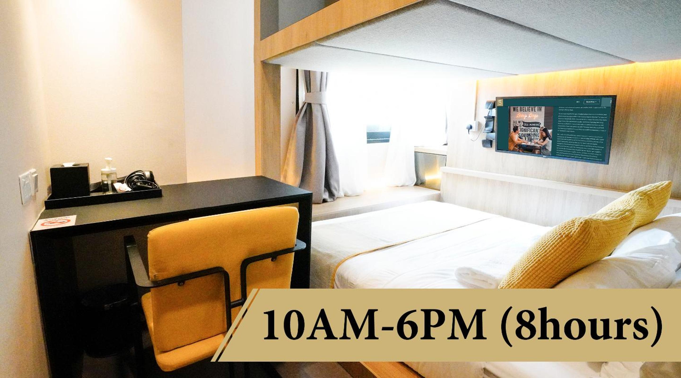 Double, Window, DAYUSE, 8 hours: 10AM-6PM photo 3