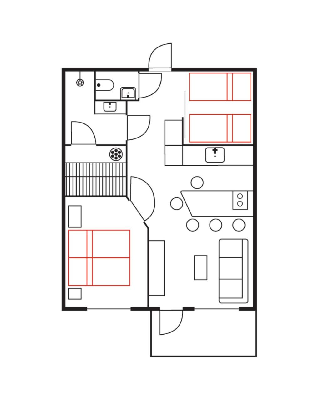 Two-Bedroom Apartment - Photo 9