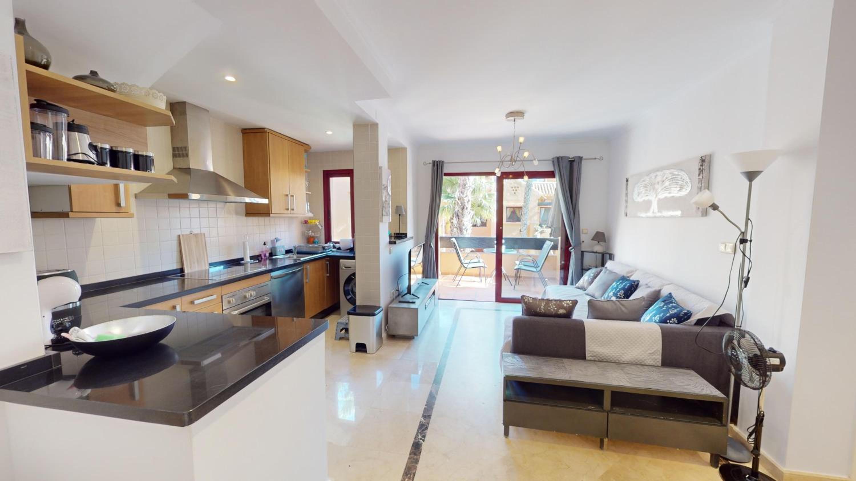 Apartamento de dos habitaciones