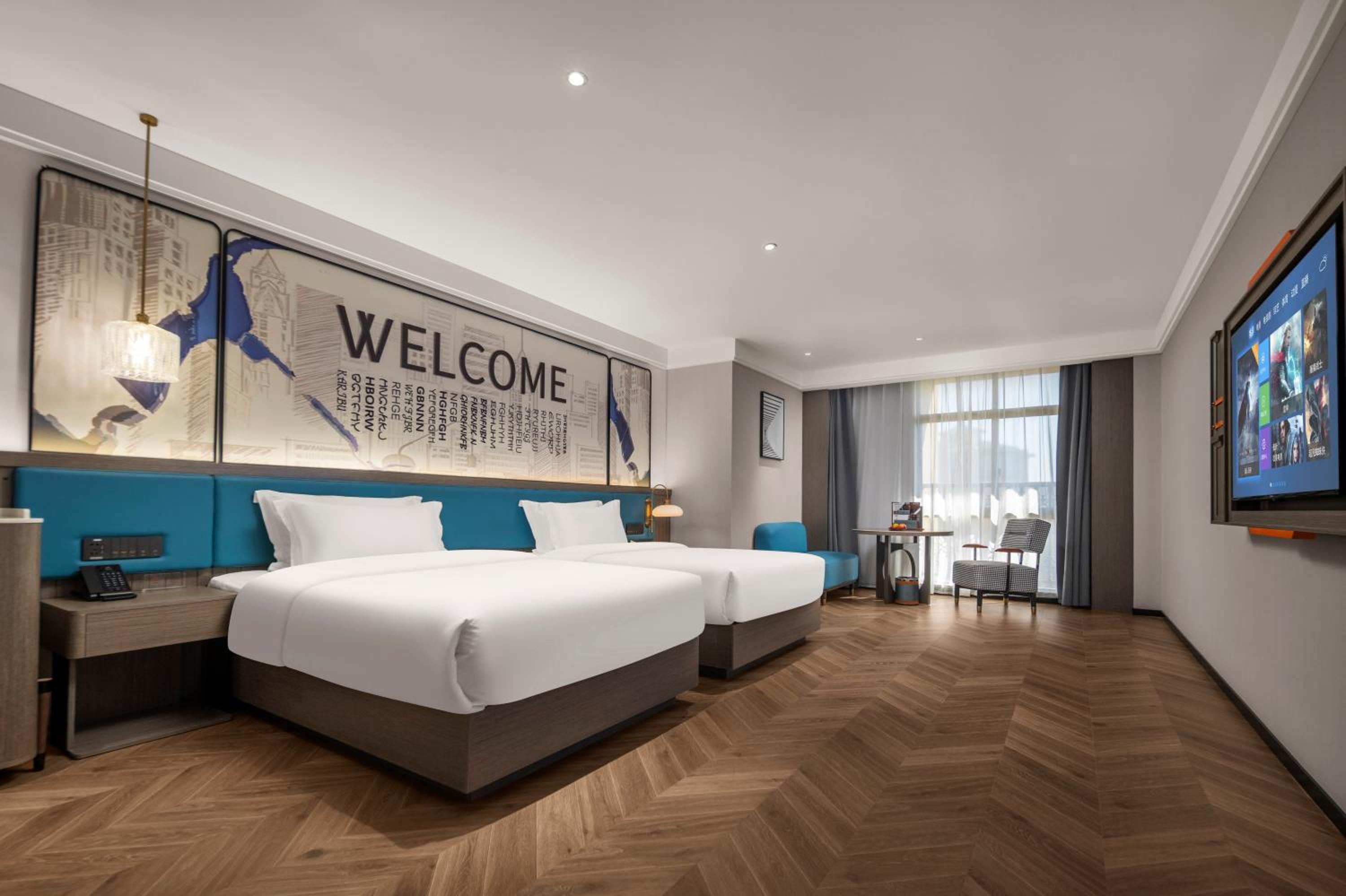 Twin Room with City View photo 2