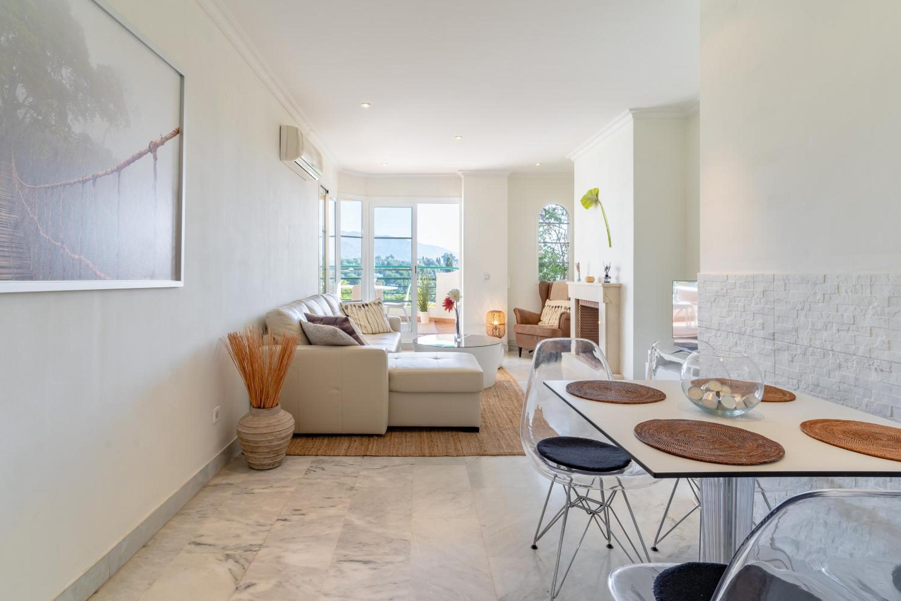 Apartamento con vista al mar