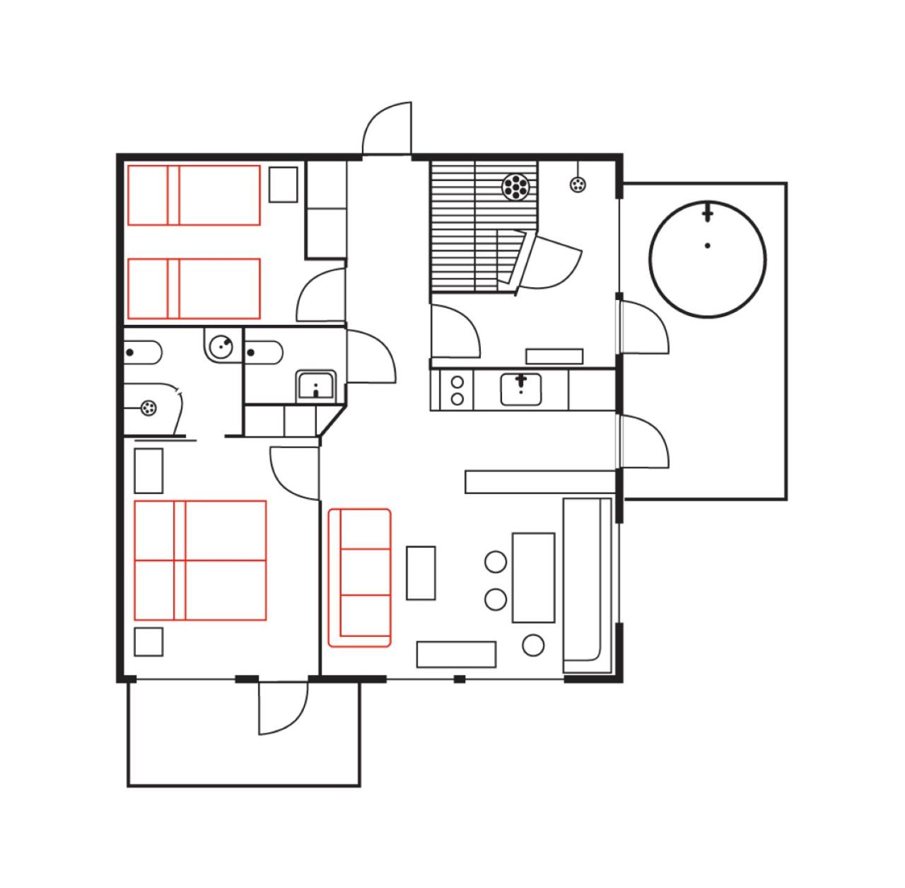 Deluxe Apartment jacuzzi - Photo 3