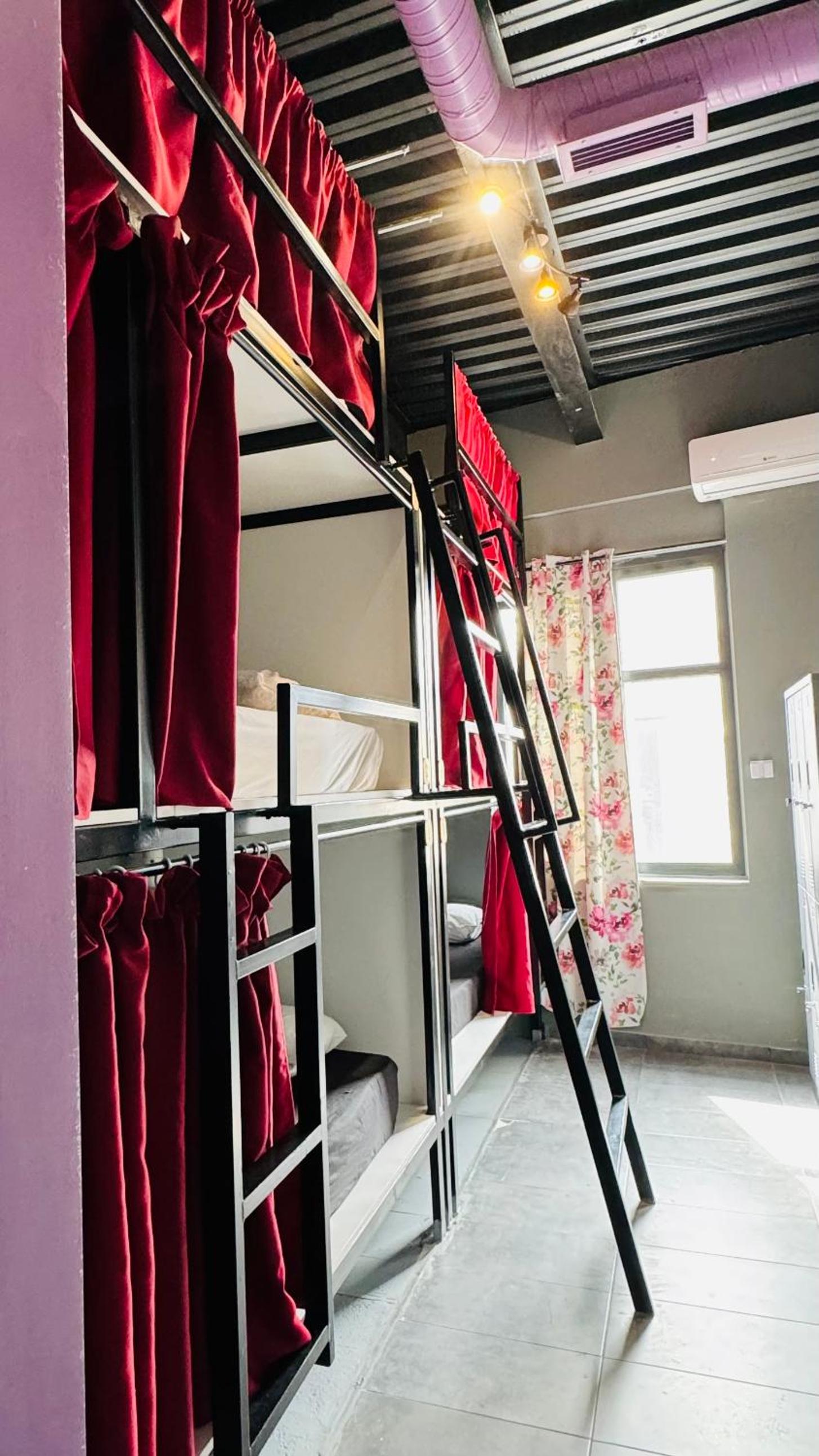 Bed in 6-Bed Female Dormitory Room photo 1