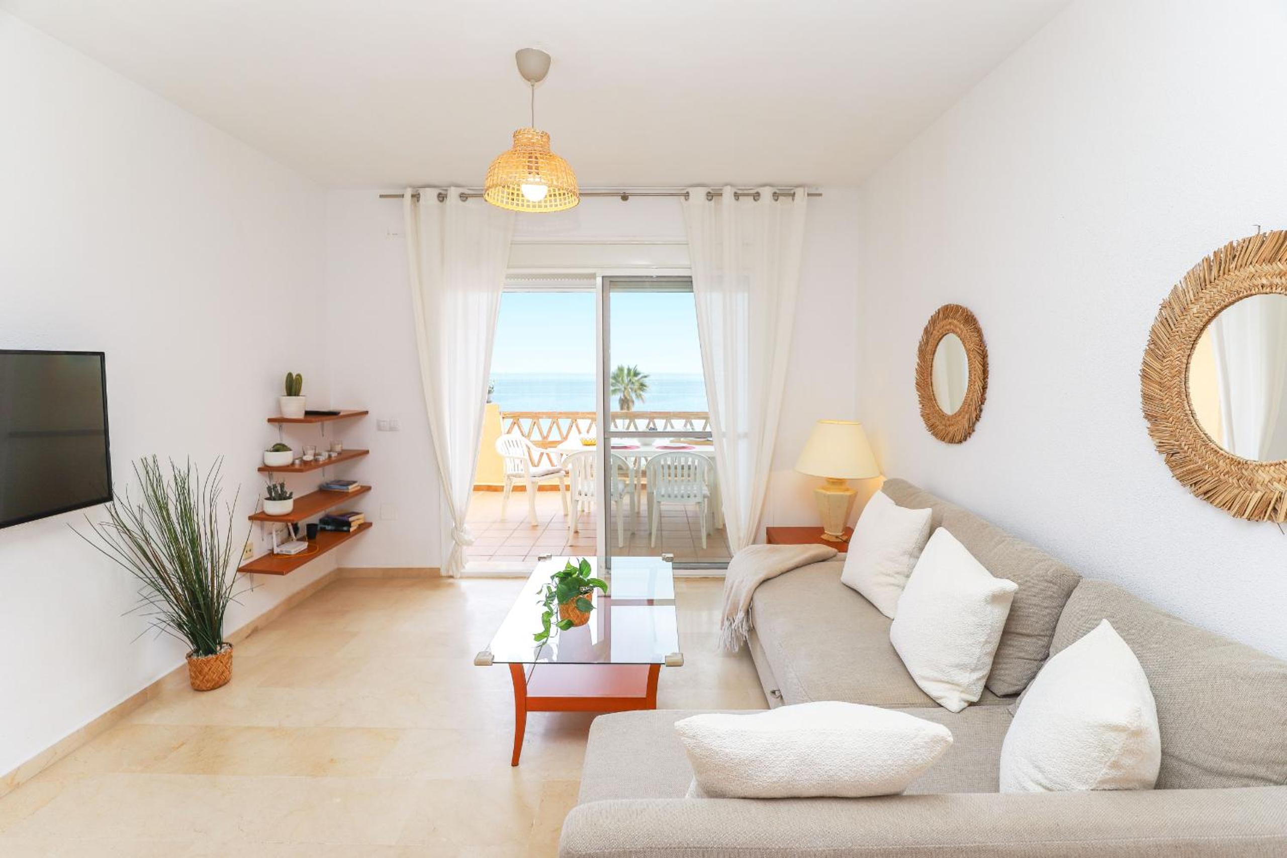 Apartamento con vista al mar