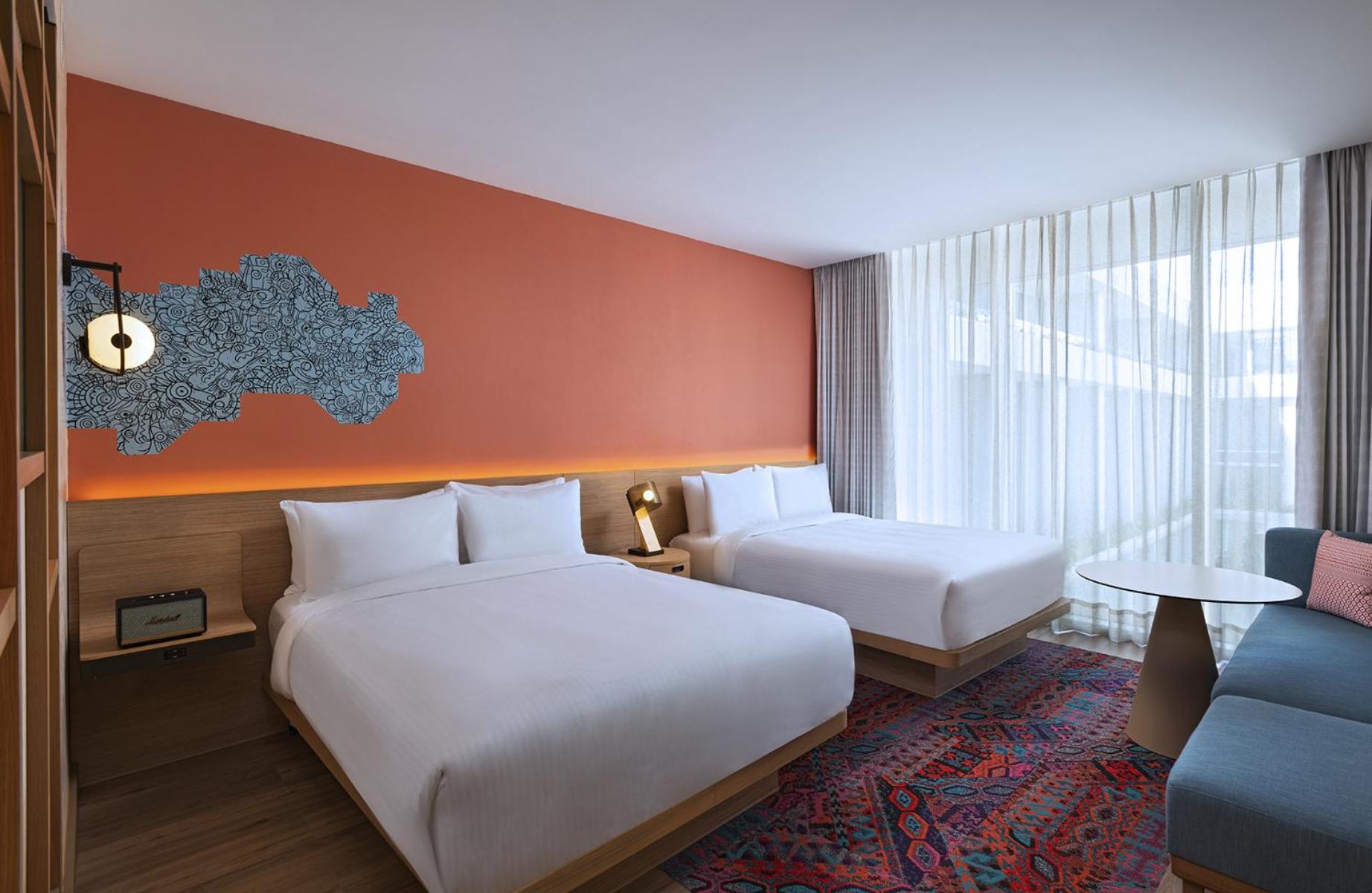 Aloft Guest room, 2 Queen - Photo 1