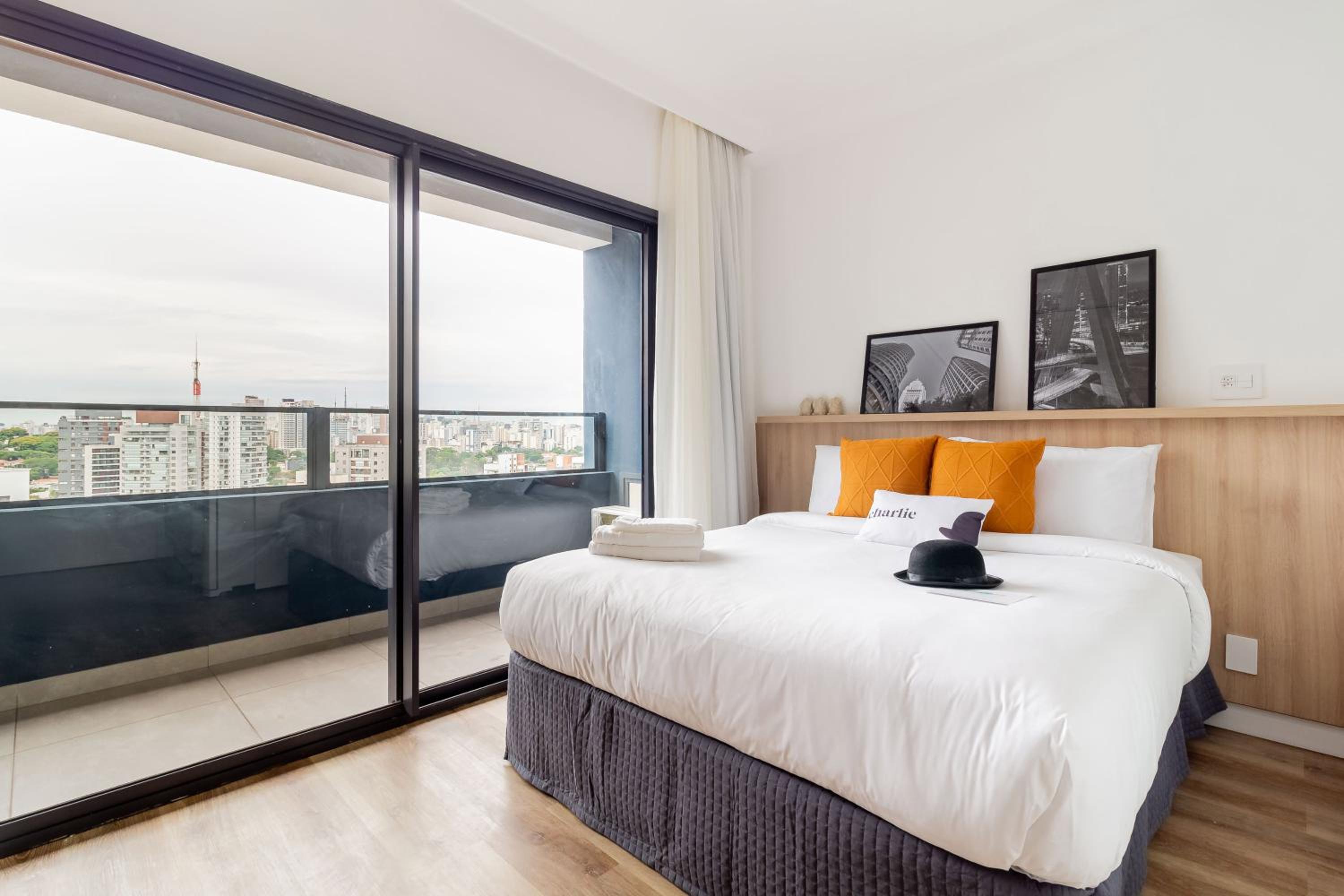 Studio with Balcony