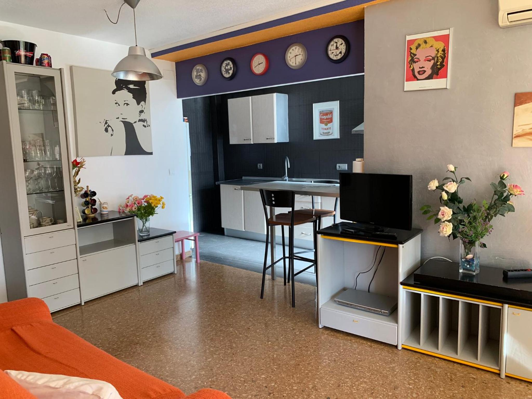 Apartamento de dos habitaciones