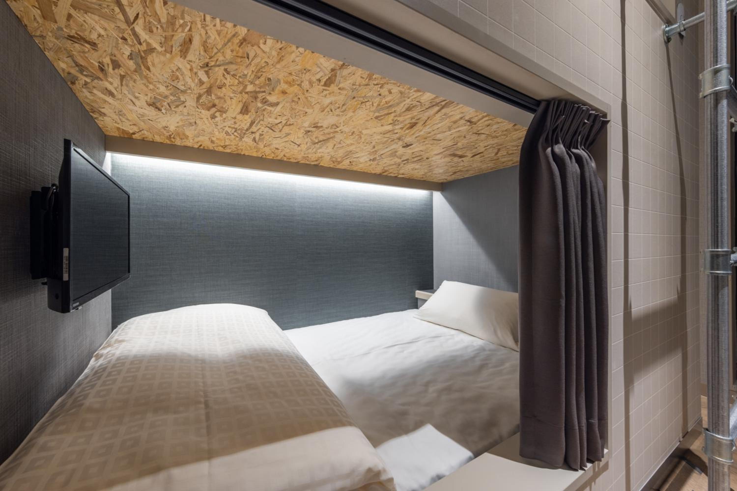 Bunk Bed In Female Dormitory Room  