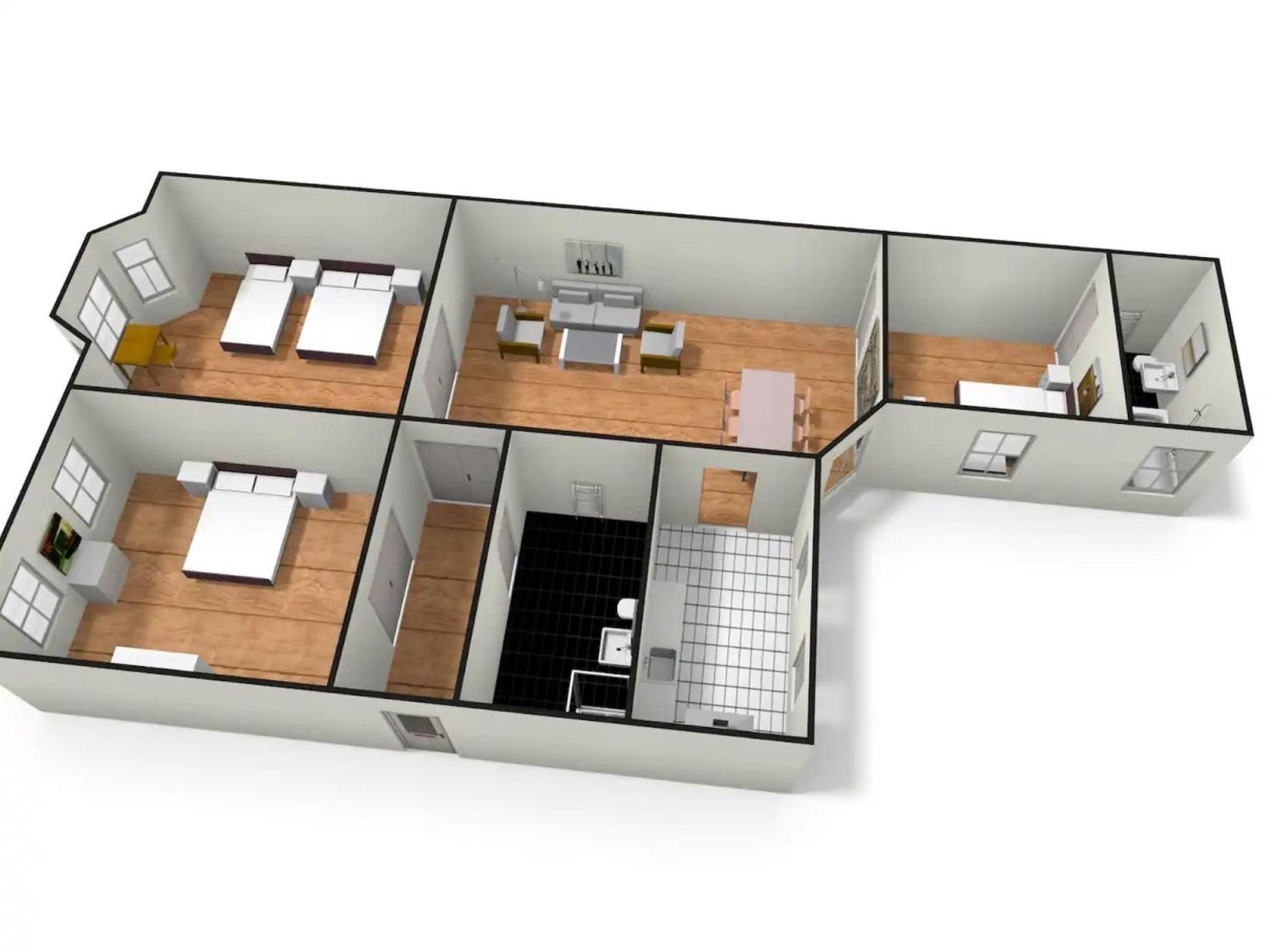 Three-Bedroom Apartment photo 1