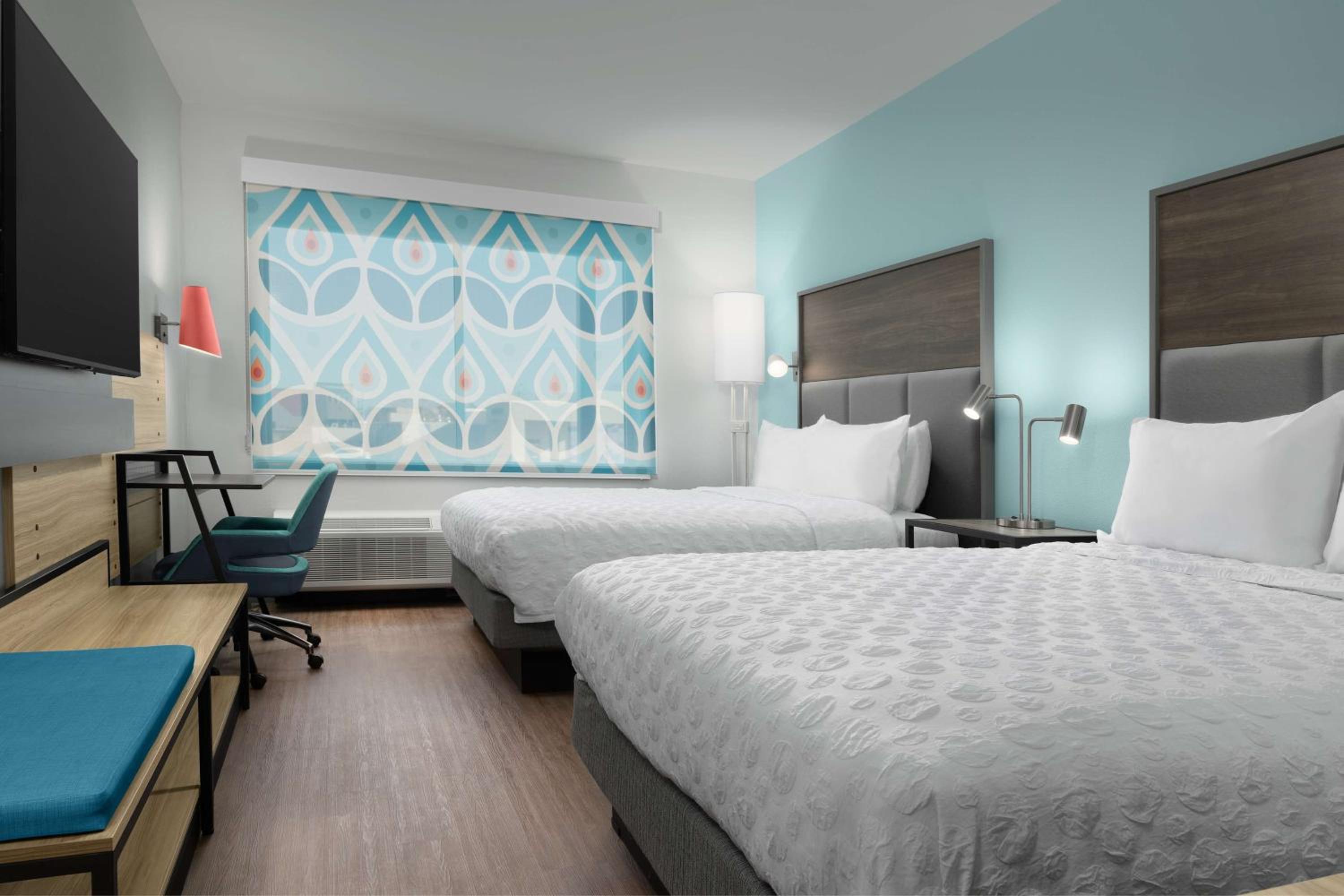 Queen Room with Two Queen Beds and Walk-In Shower - Photo 1