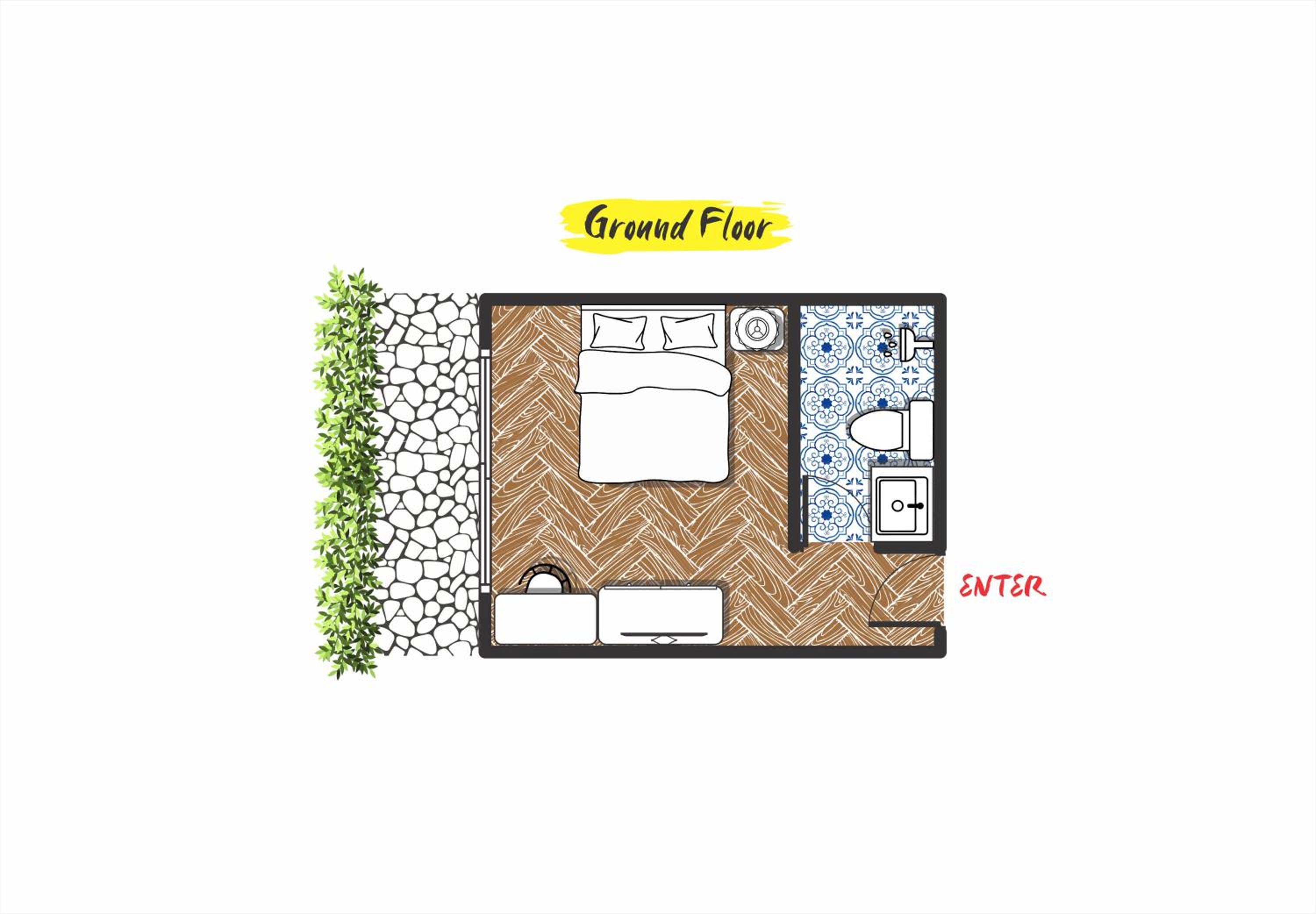 Double Room with Terrace - Photo 6