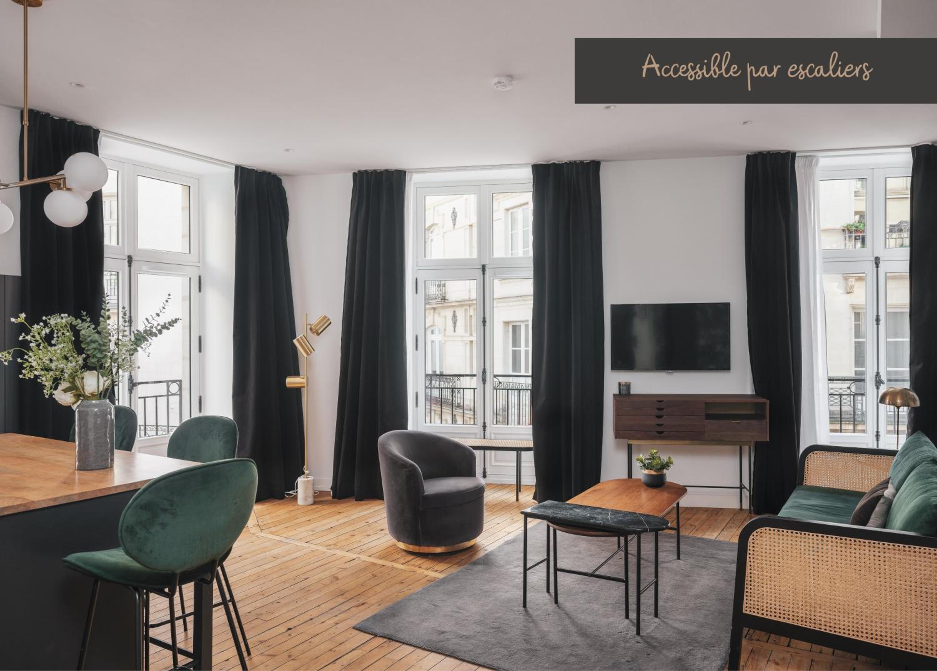 Copenhague - Appartement 2 chambres proche Place Royale - 213 ft² - Photo 1