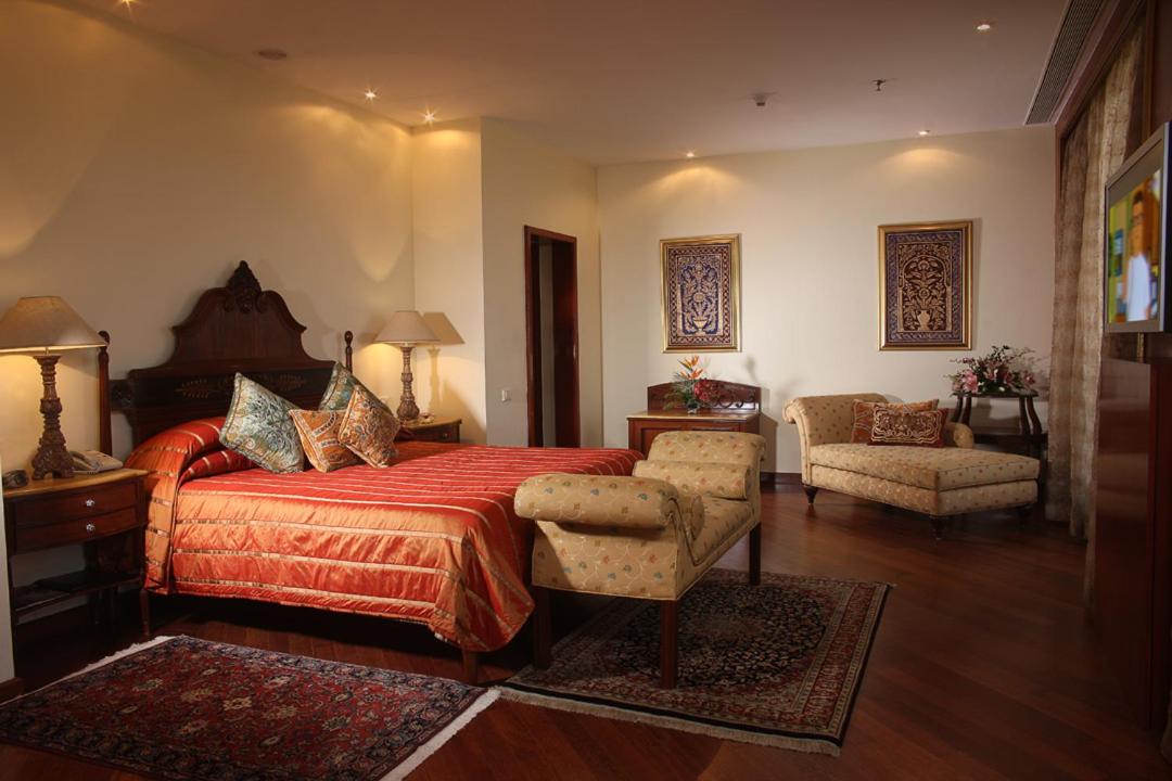 The Lalit Legacy Suite with lounge access (Enjoy Happy Hours with 1+1 offer on Alcoholic Beverages, Soft Beverages)