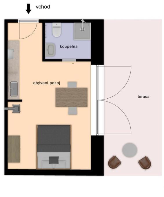 Apartment with Balcony photo 2
