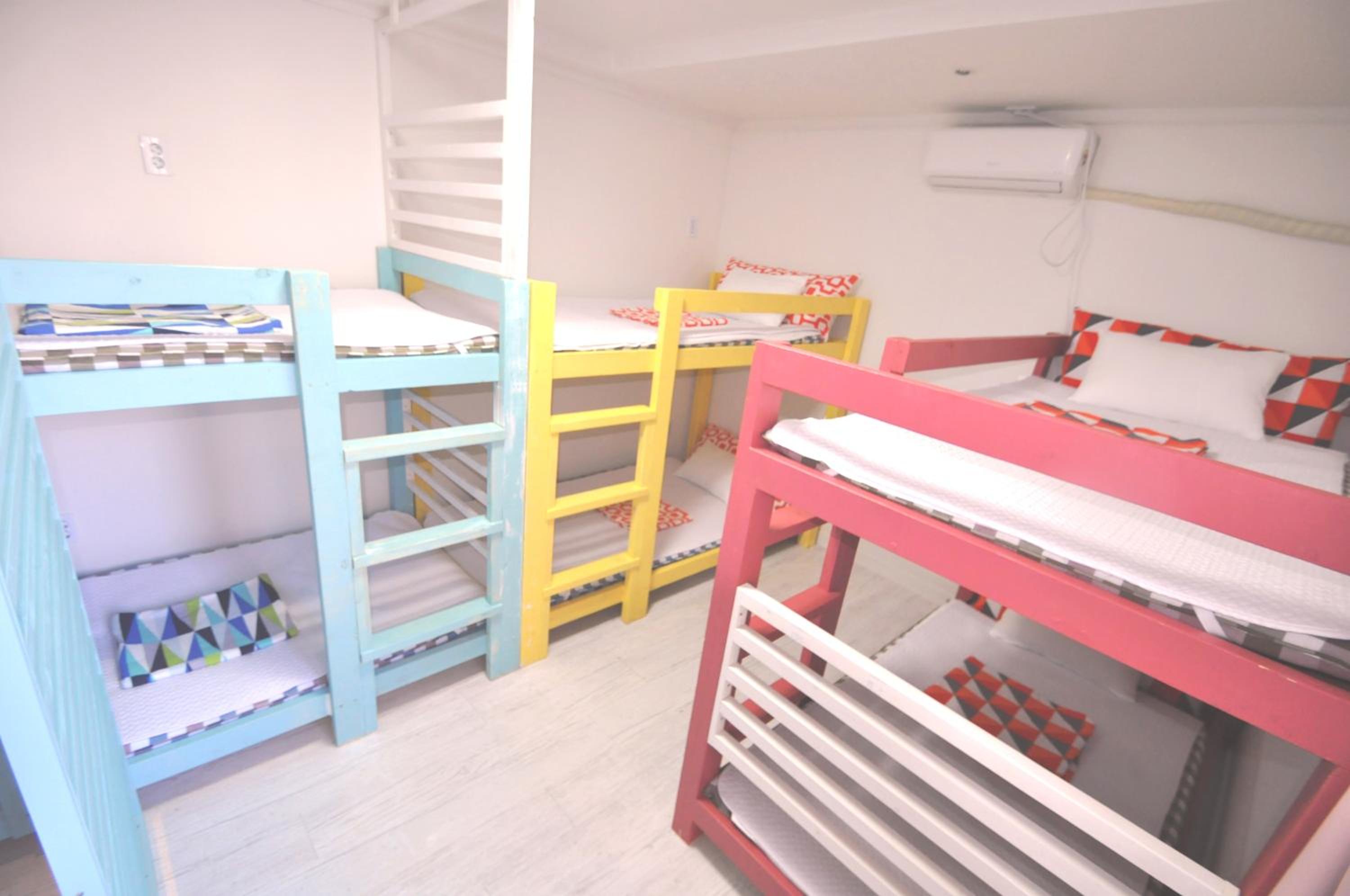 Bed in 6-Bed Female Dormitory Room