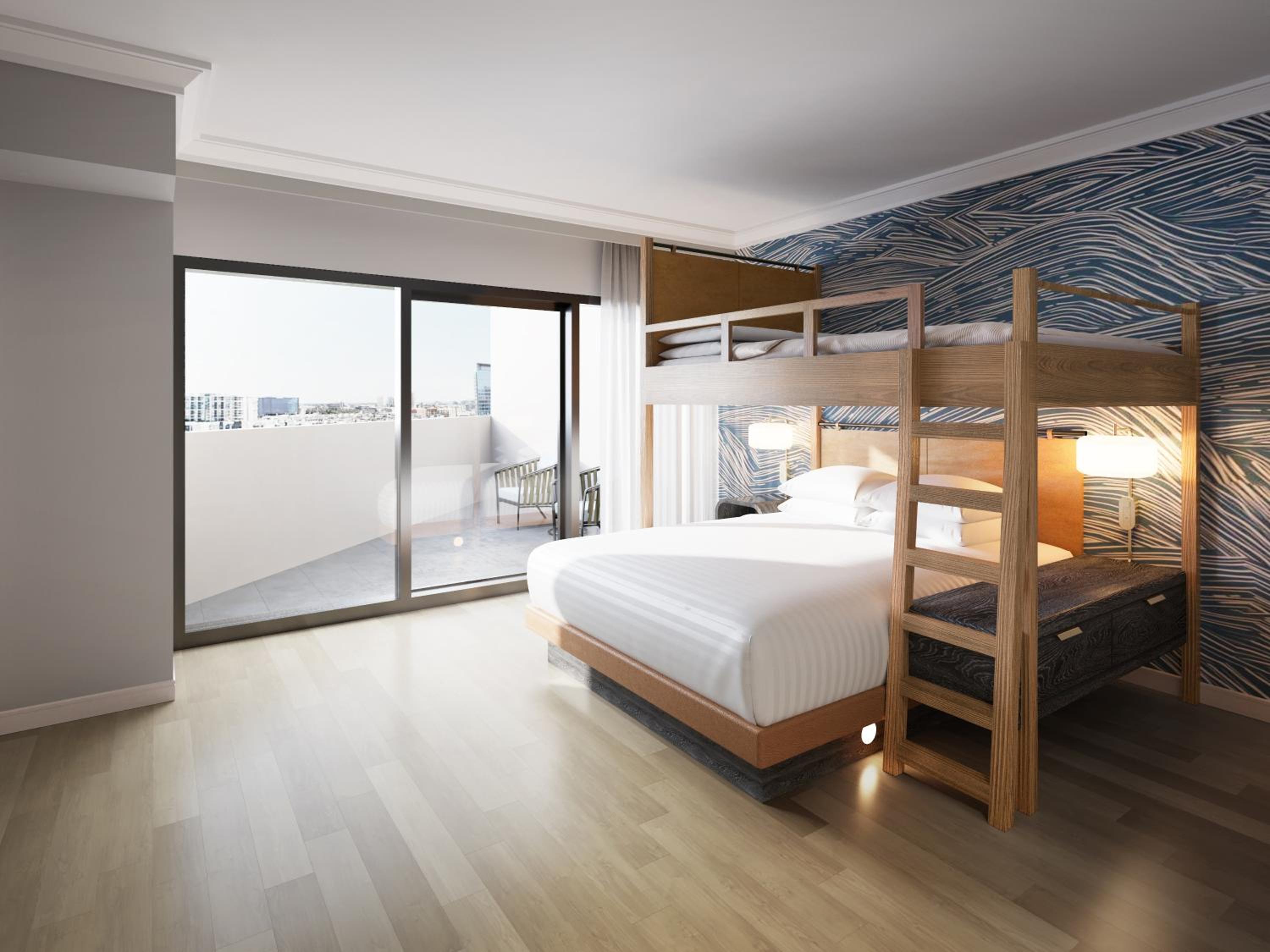King Suite with One Bunk Bed