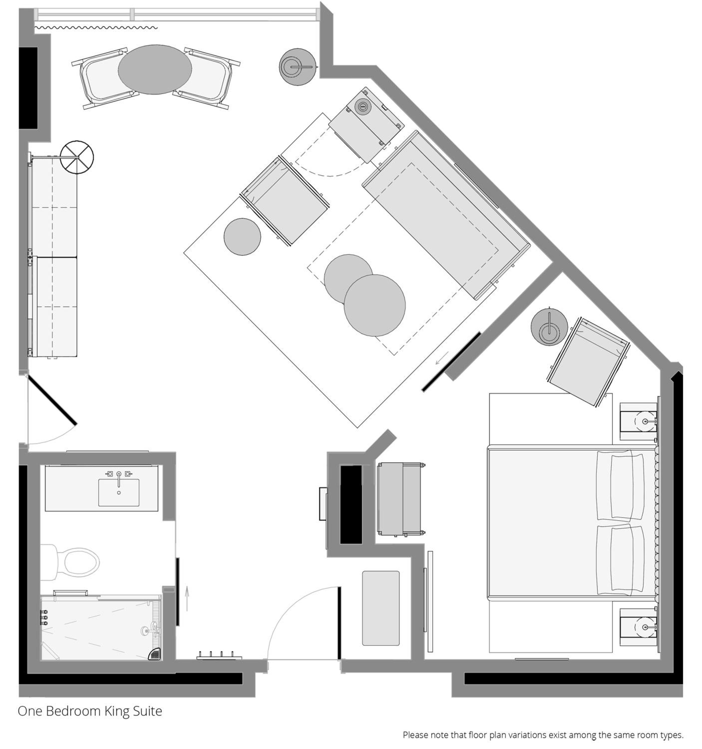 One-Bedroom King Suite - Photo 2