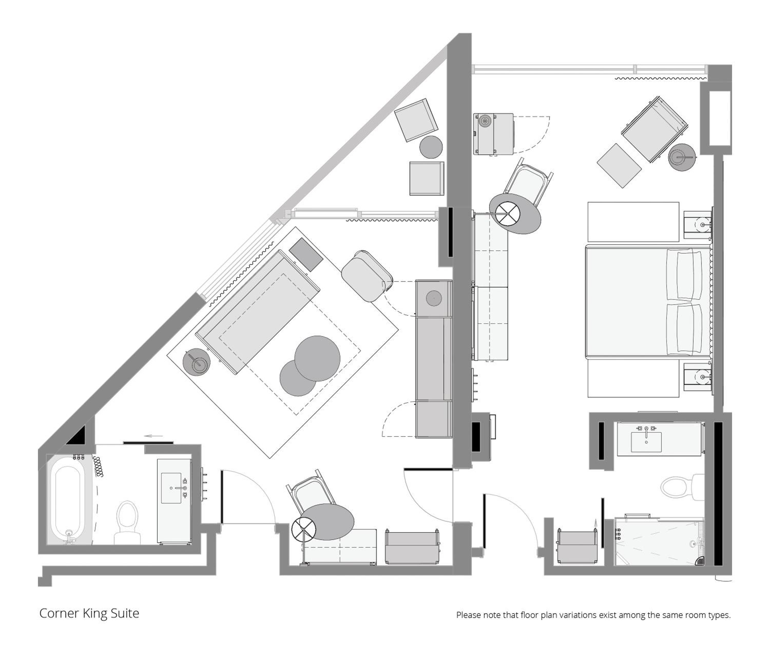 Corner King Suite - Photo 2