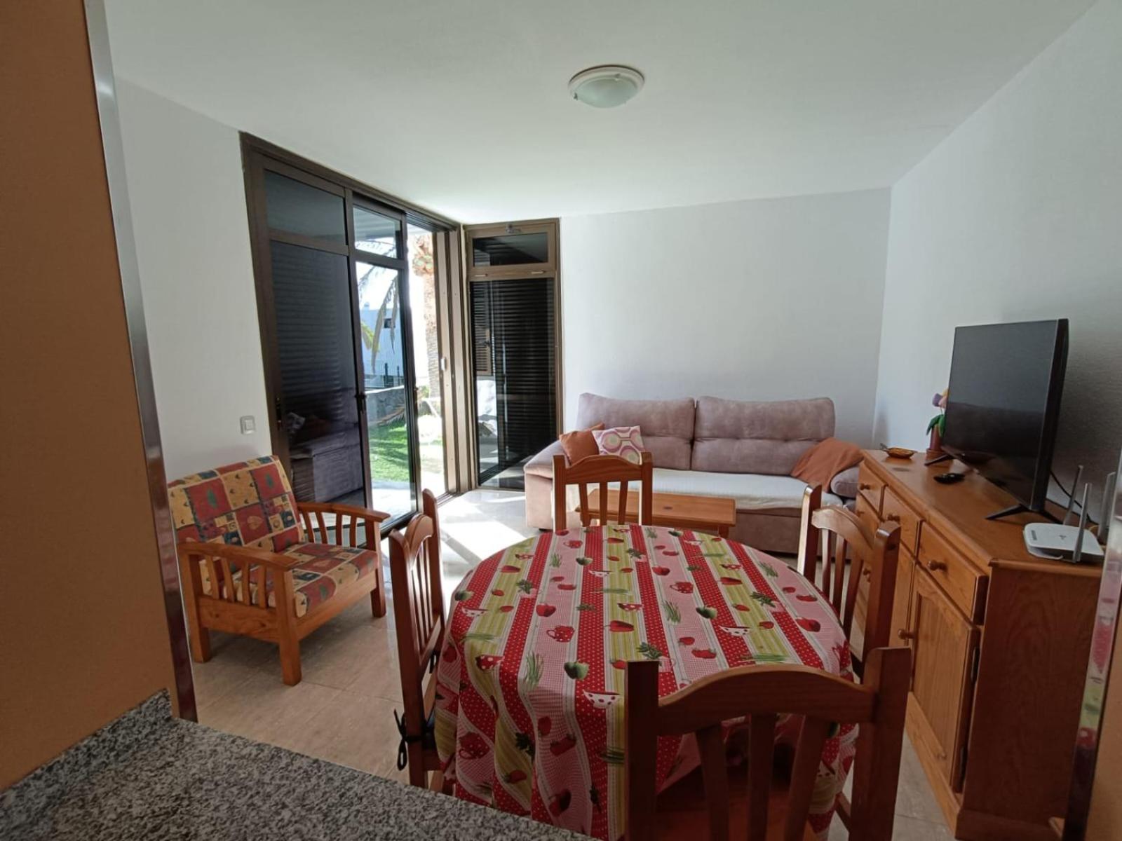 Bungalow con vista al jardín