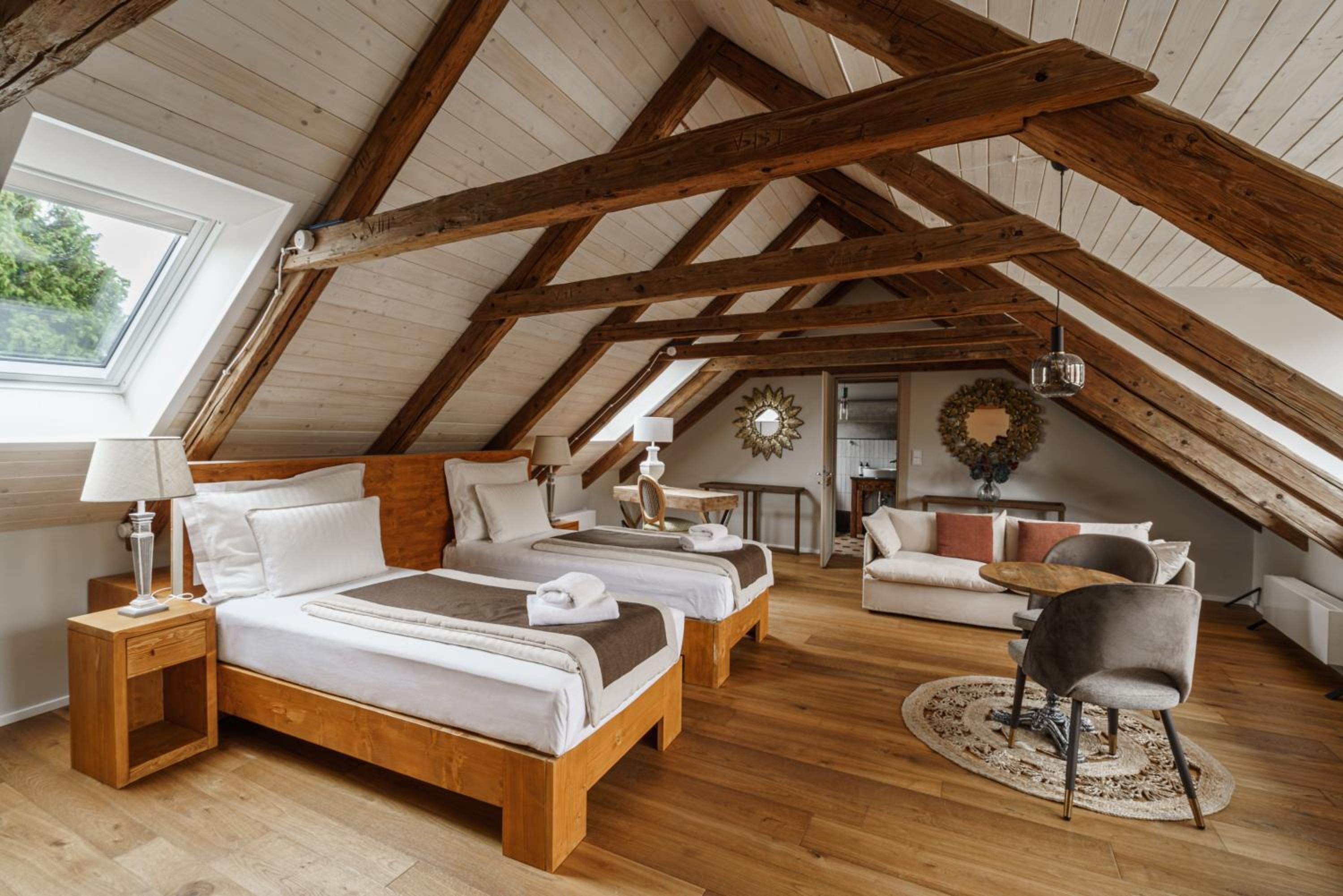 Family Room with Shower - Attic