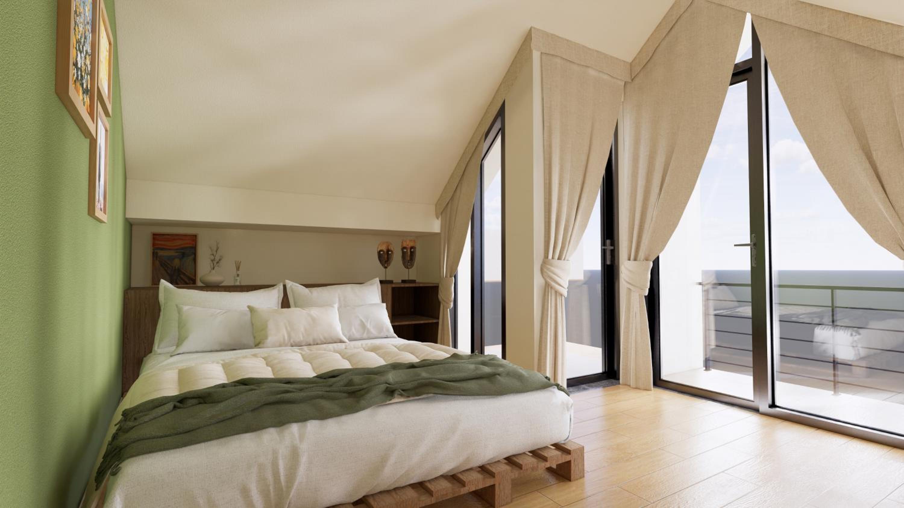 Quadruple Room with Shared Bathroom