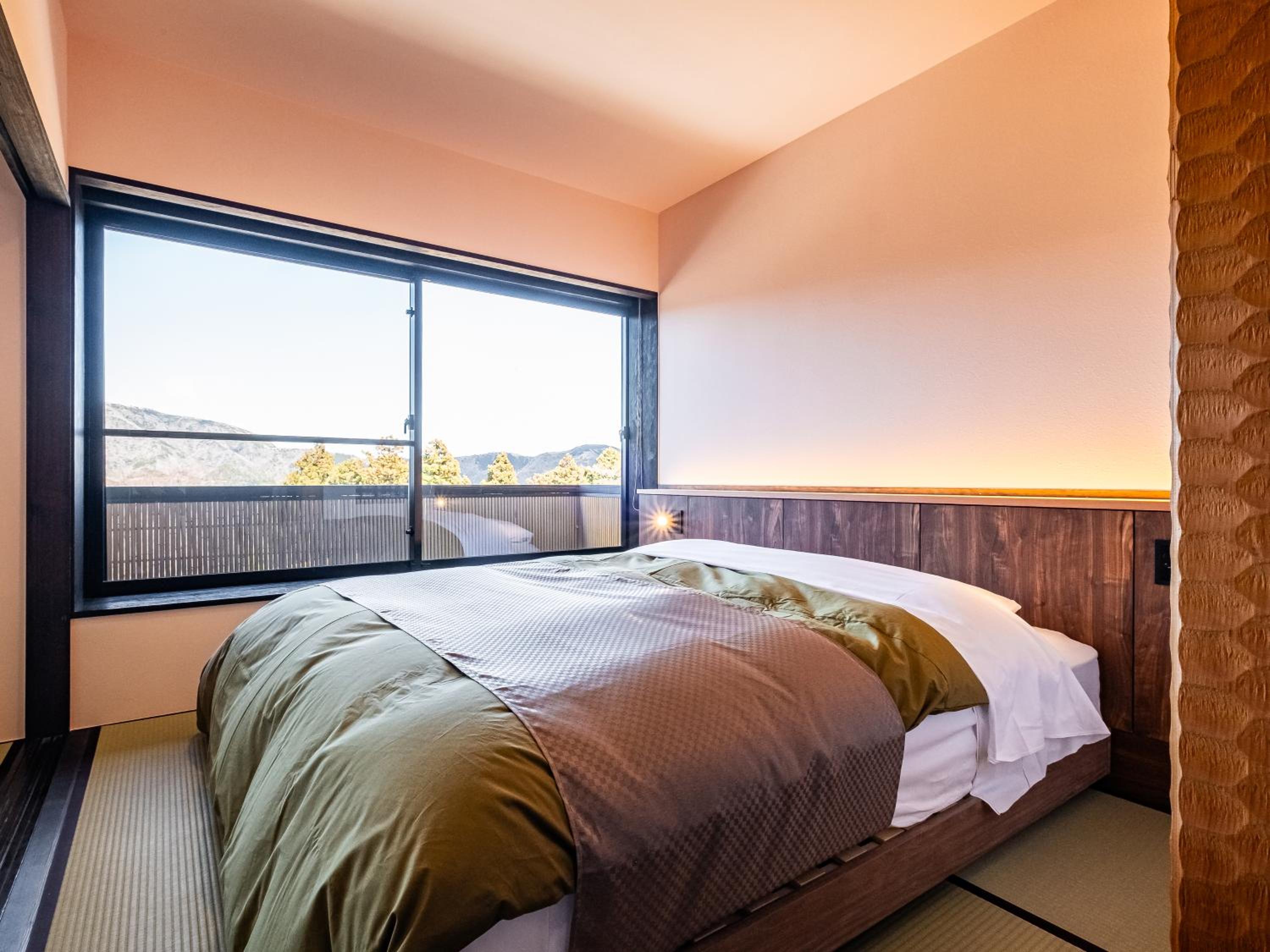 Japanese and Western style room 46㎡ Queen Double with Annex private open-air bath - Photo 10