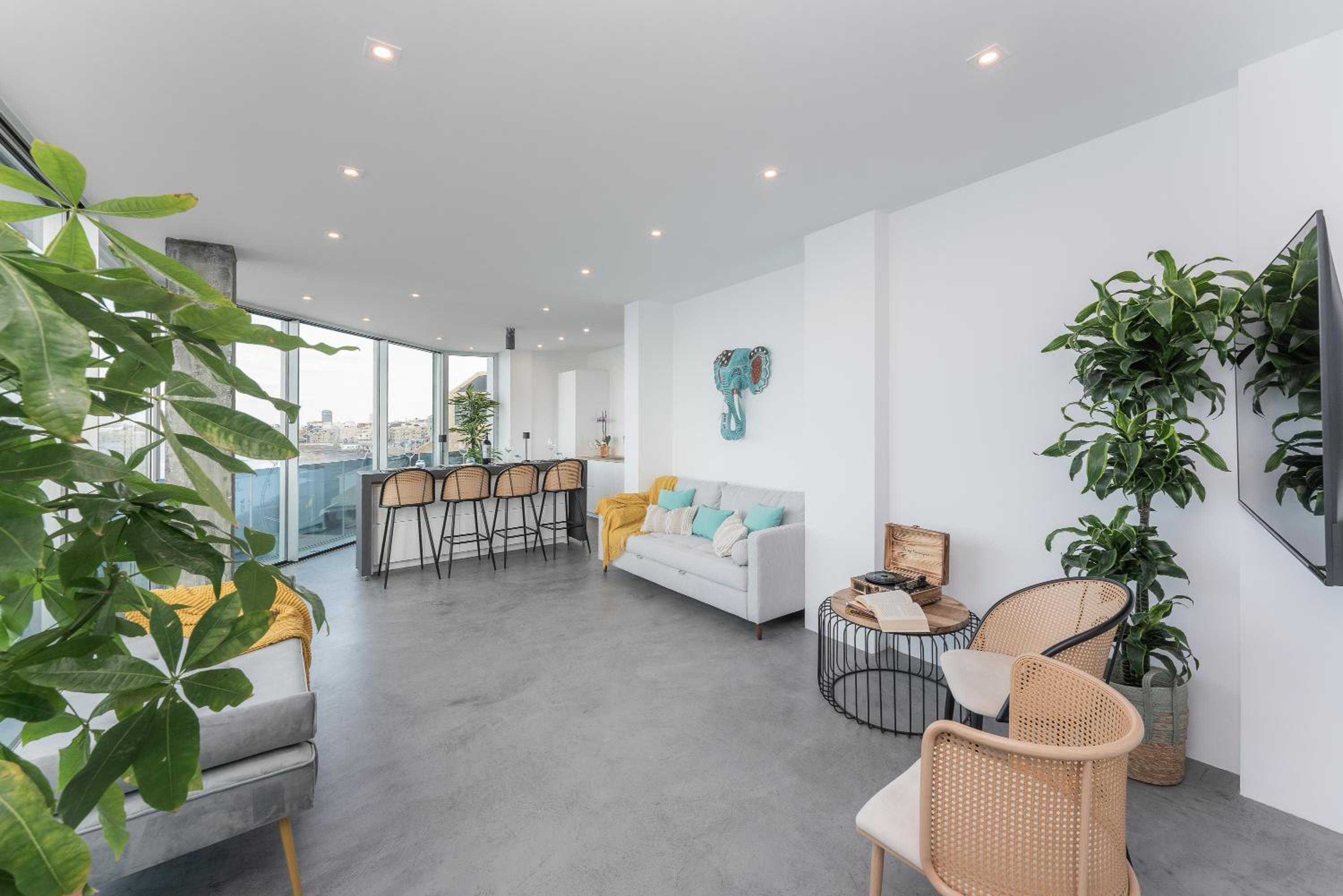 Apartamento con vista al mar
