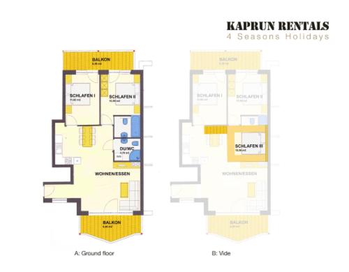 Three-Bedroom Penthouse Apartment with Balcony and Mountain View photo 2