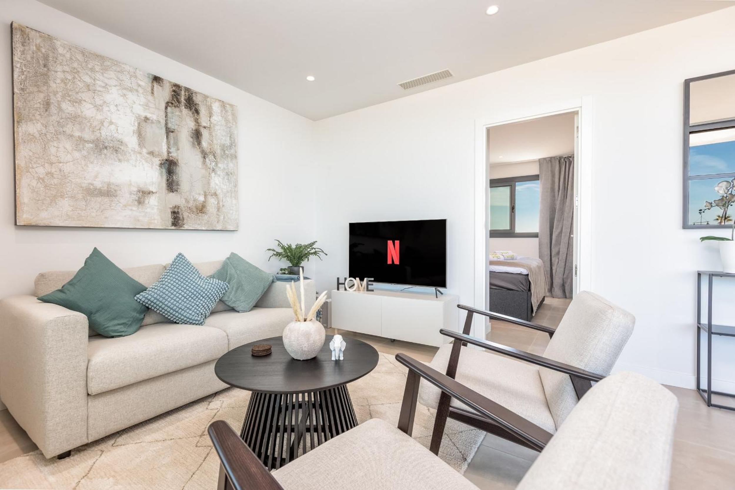 Apartamento con vista al mar