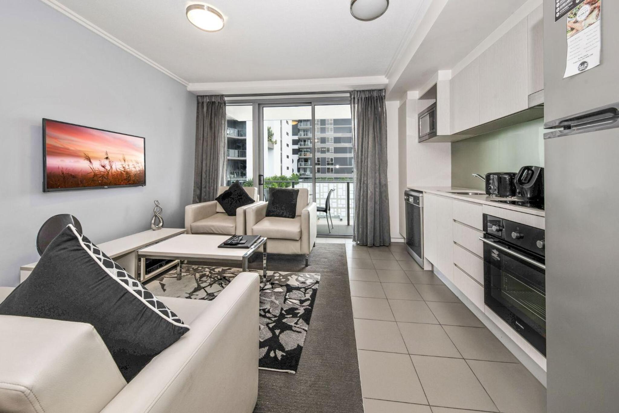Two-Bedroom Apartment with Two Bathrooms