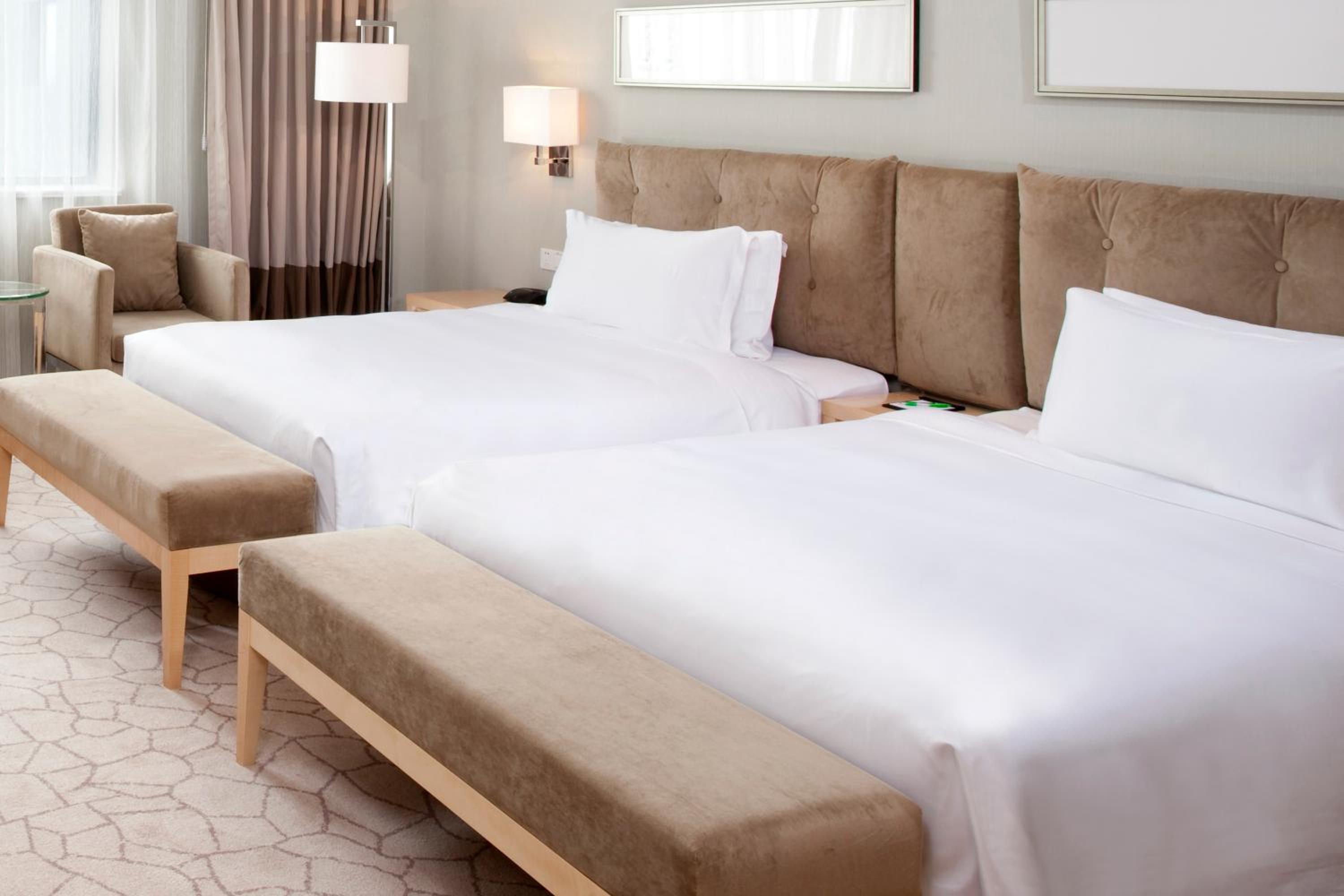 Standard Double Room with Two Double Beds - High Floor