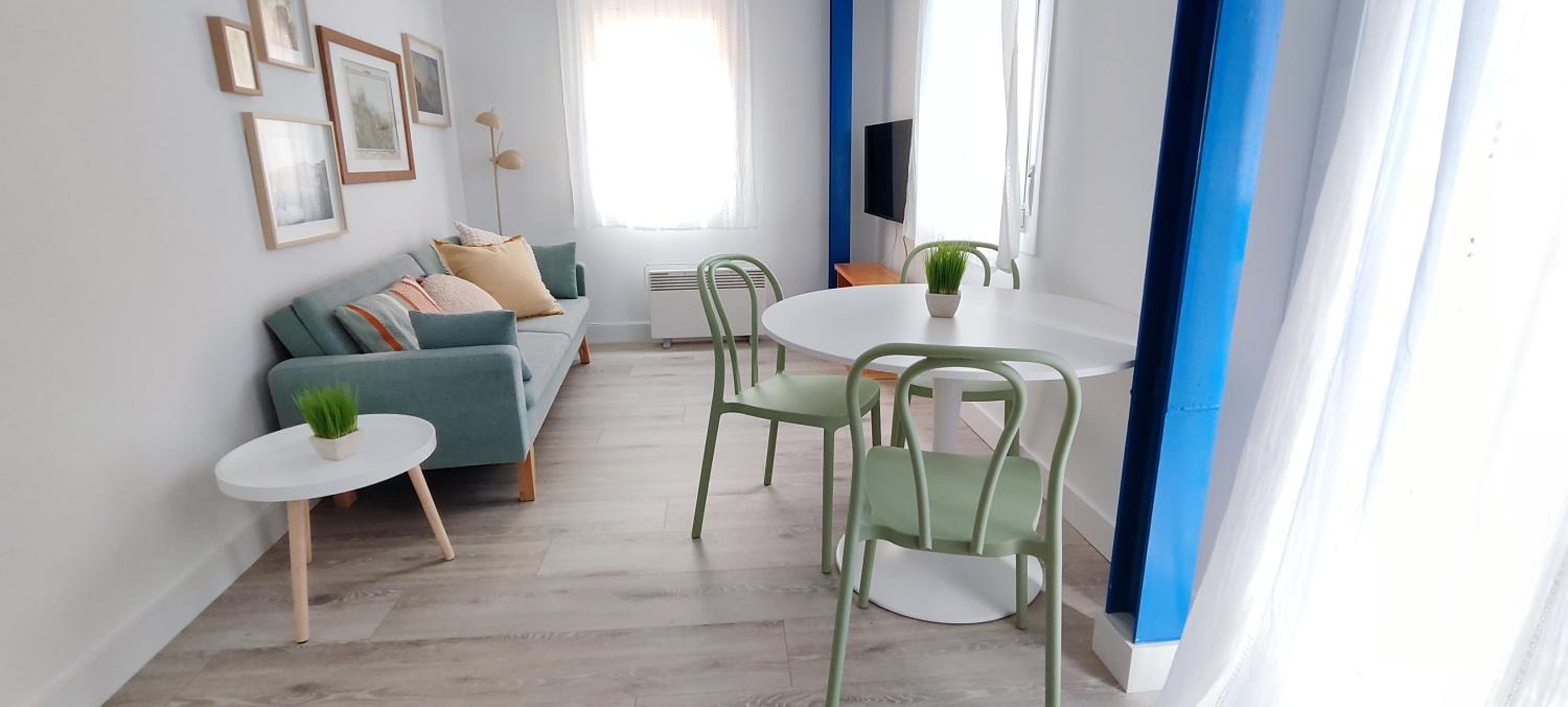 Apartamento de dos habitaciones