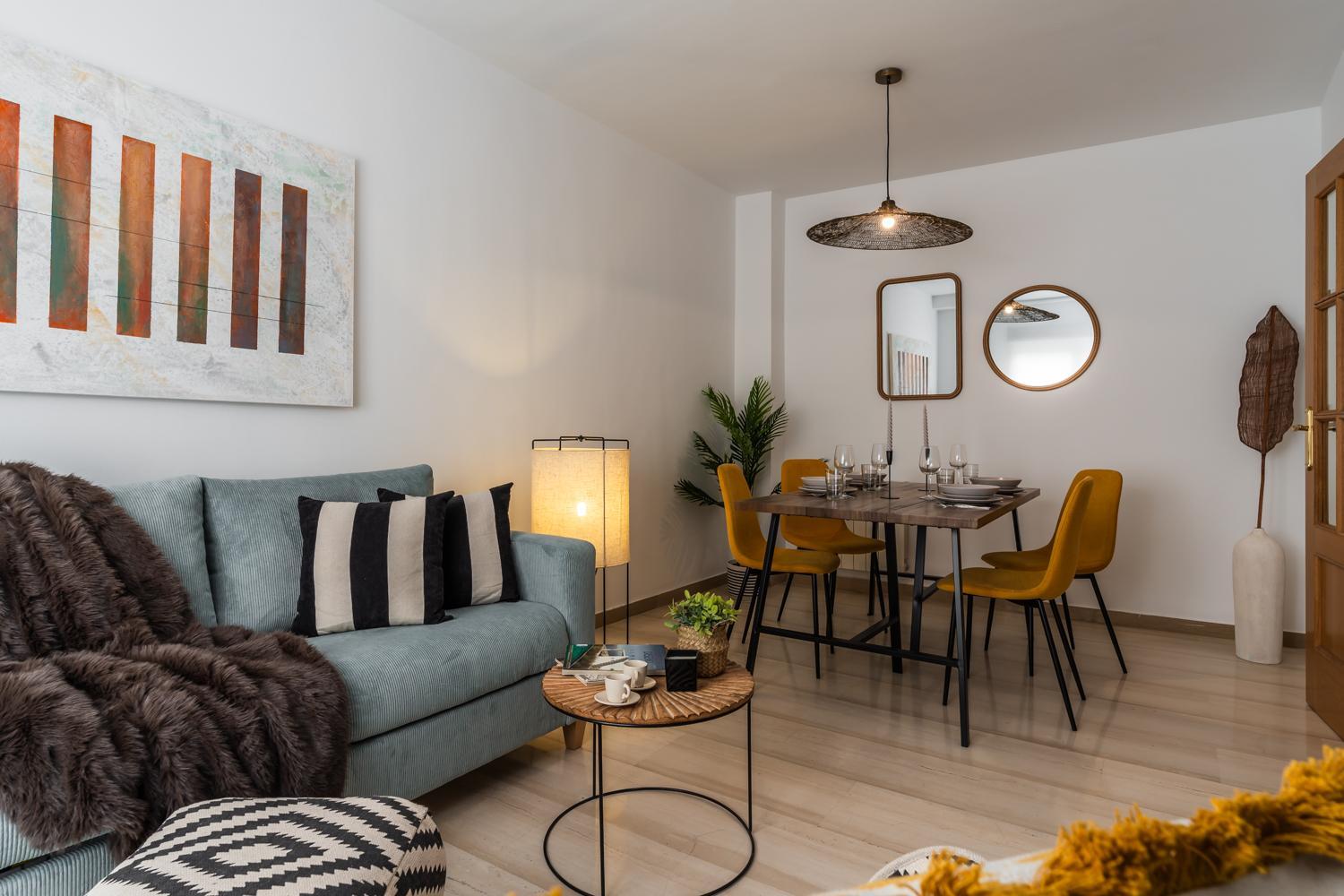 Apartamento de dos habitaciones