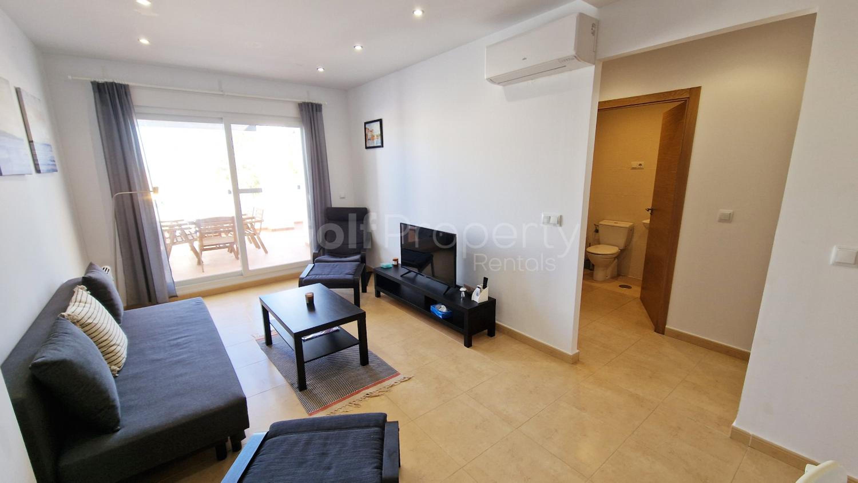 Apartamento de dos habitaciones