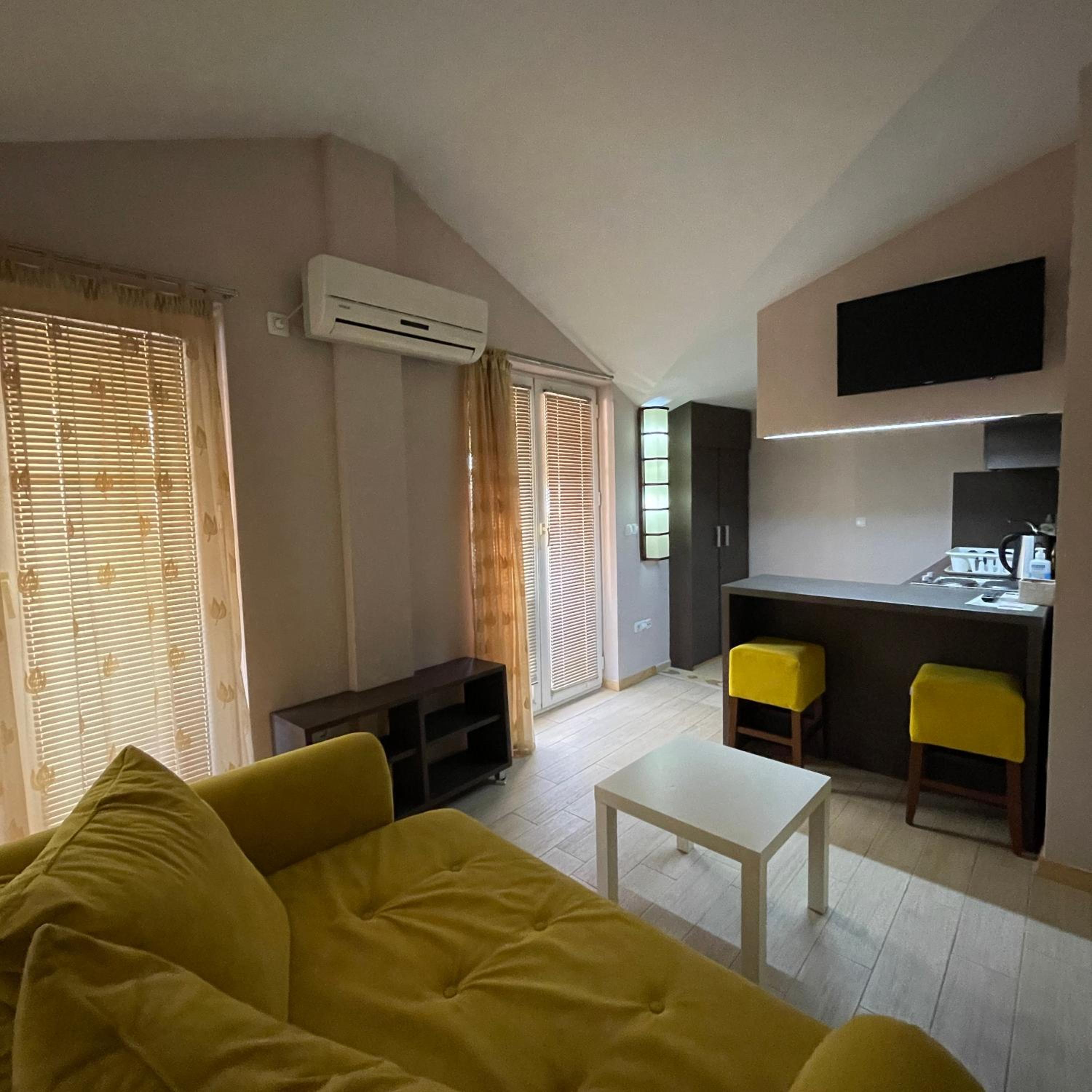 Studio with Balcony