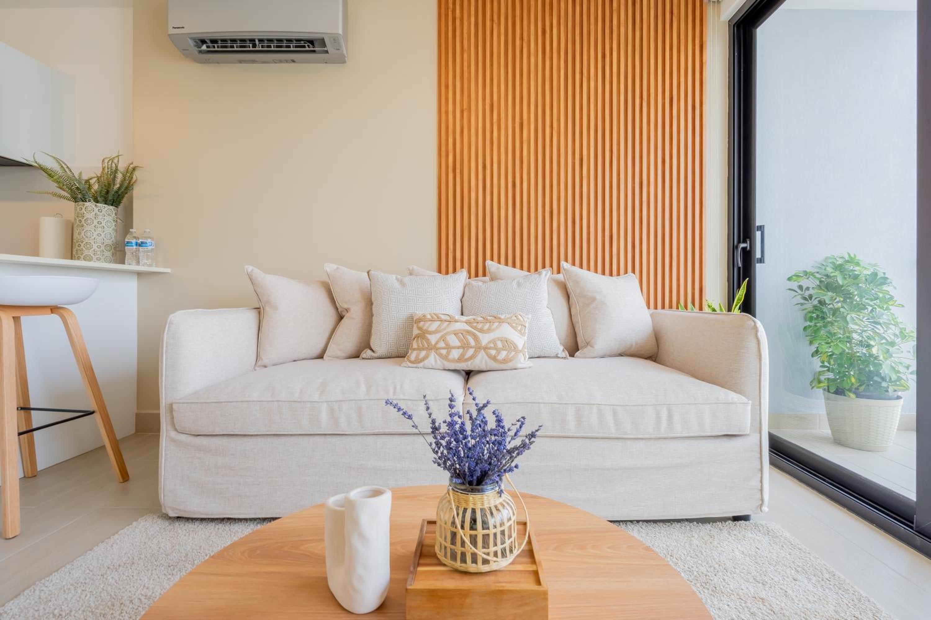 One-Bedroom Apartment with Balcony and City View