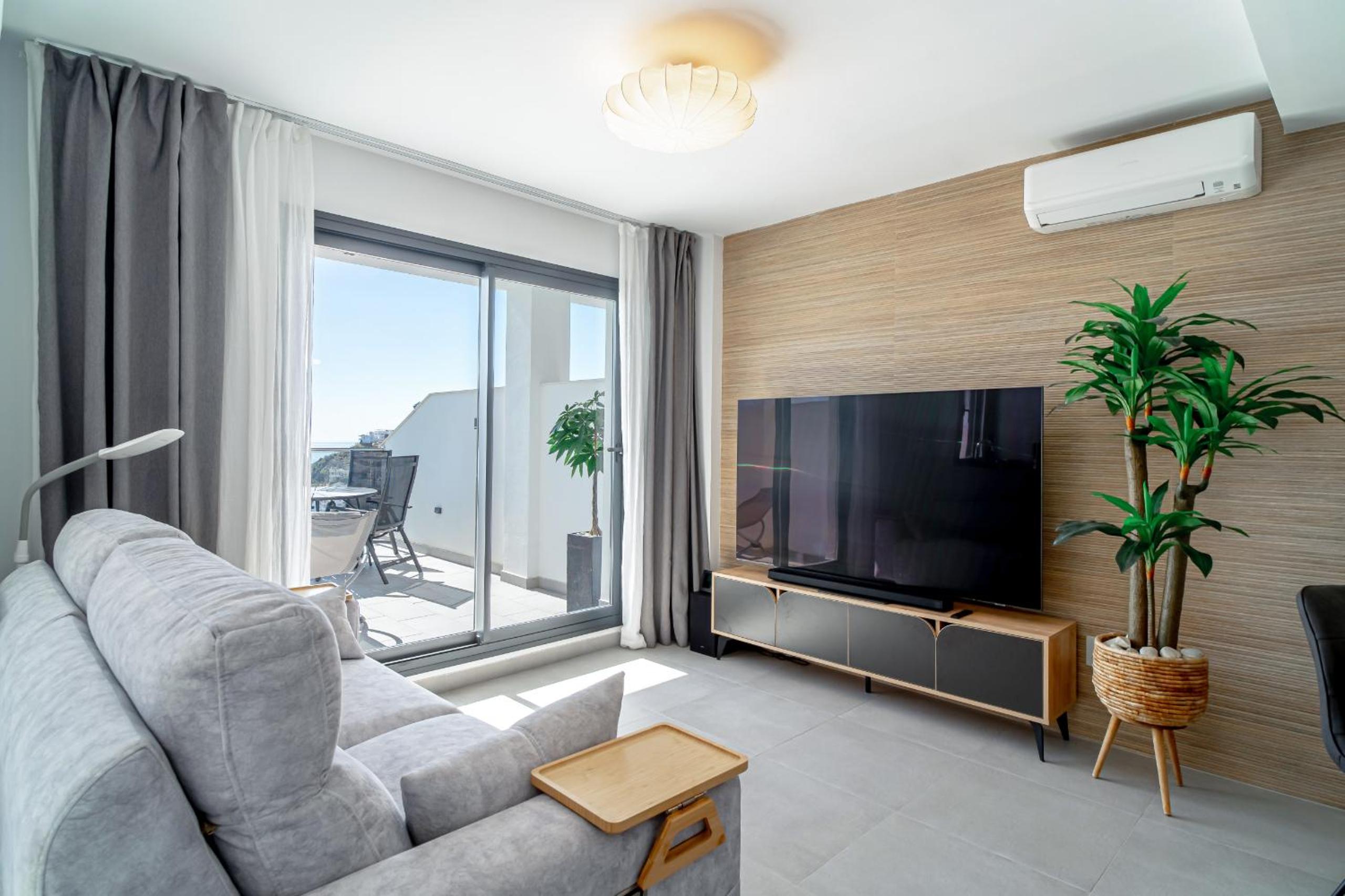 Apartamento con vista al mar