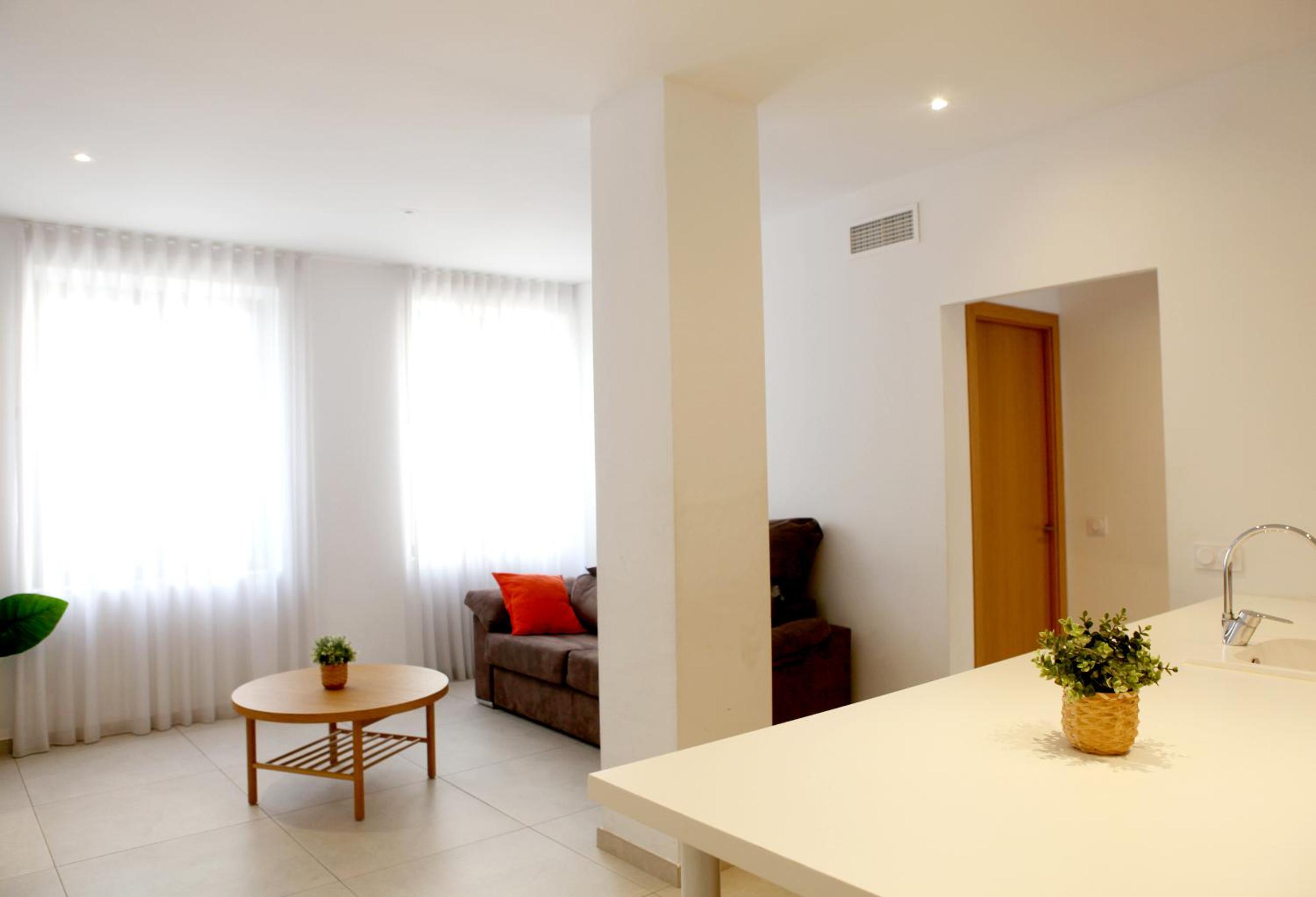 Apartamento de dos habitaciones