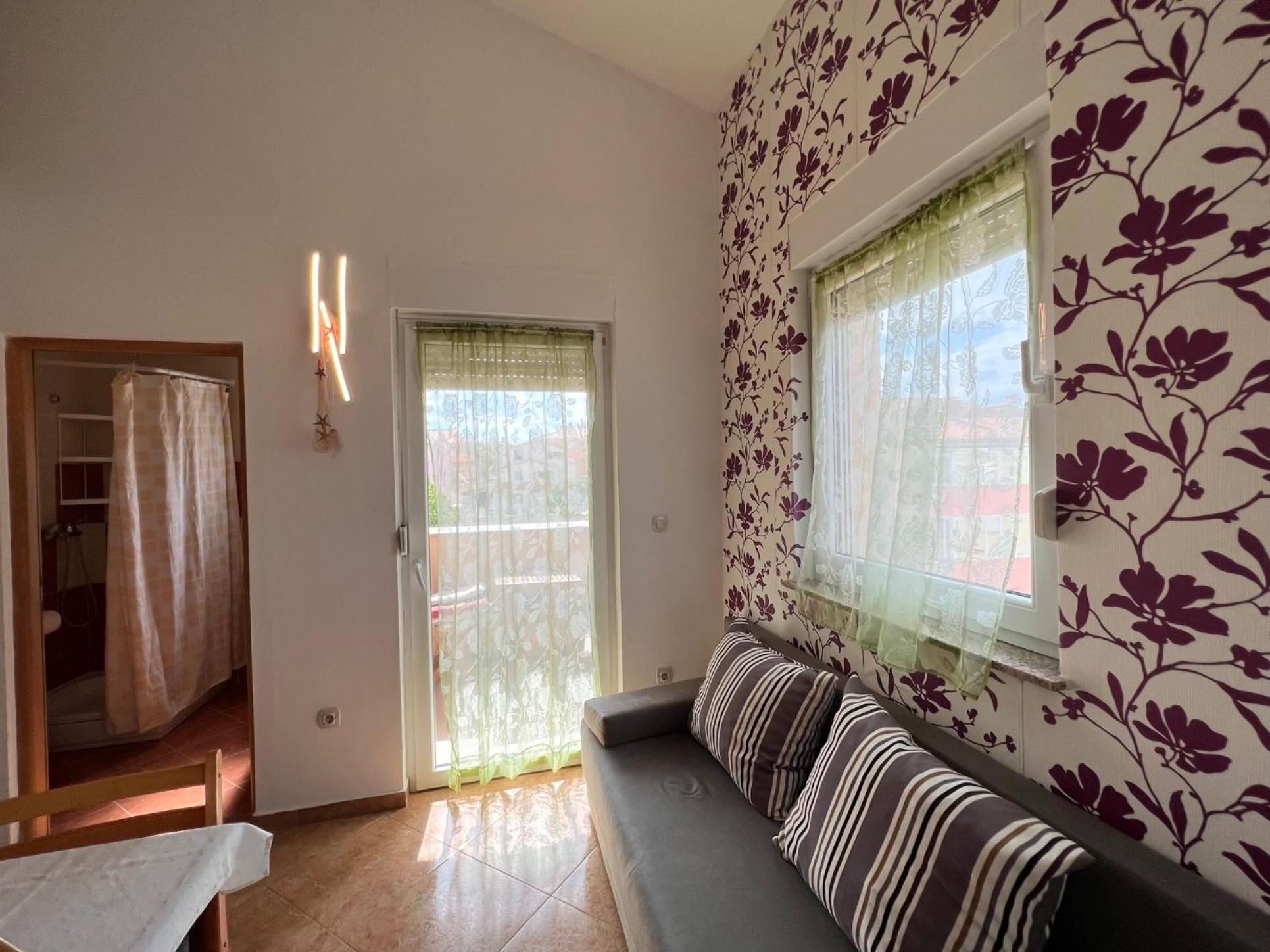 Studio with Balcony