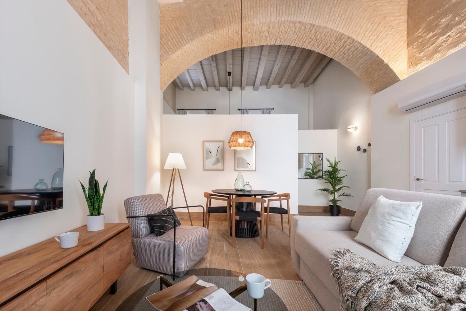 Apartamento de una habitación. Planta baja