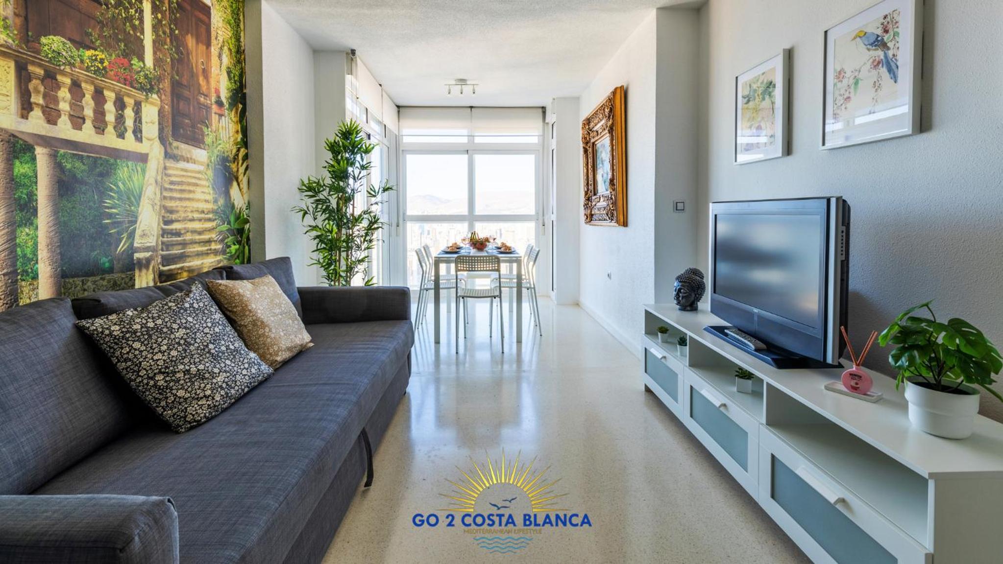 Apartamento de dos habitaciones