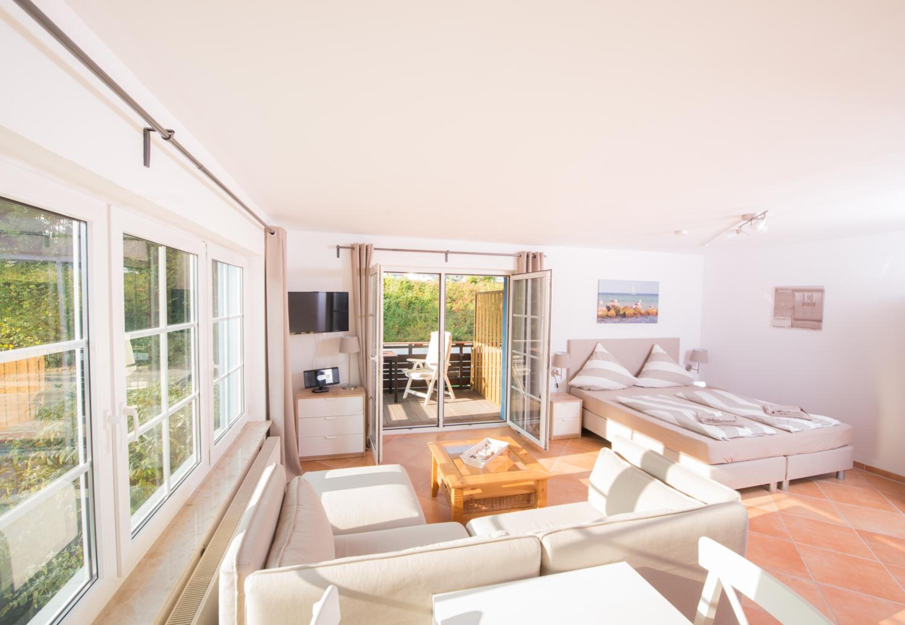 Studio with Balcony