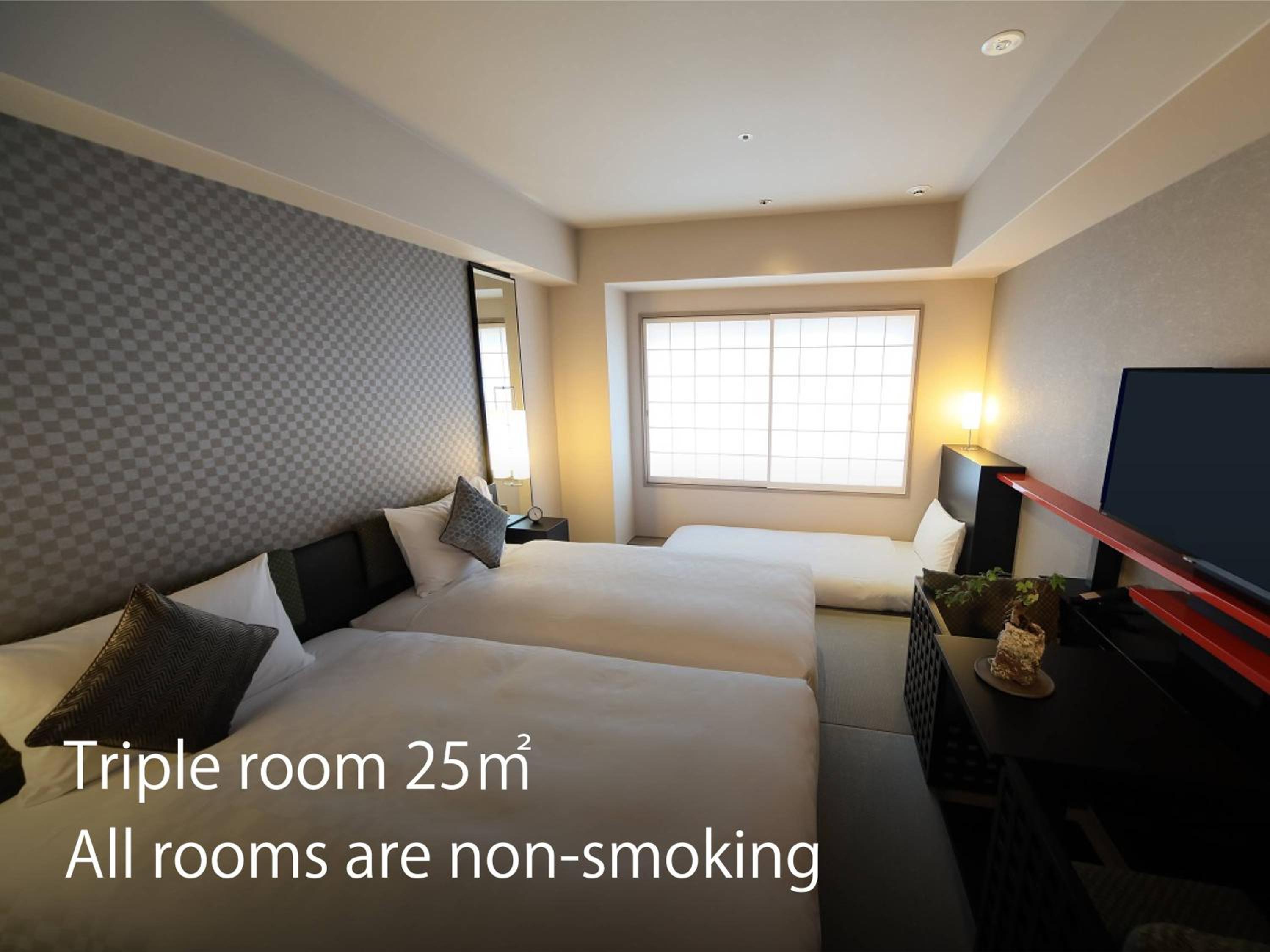 Triple Room(2 Beds and 1 Futon)