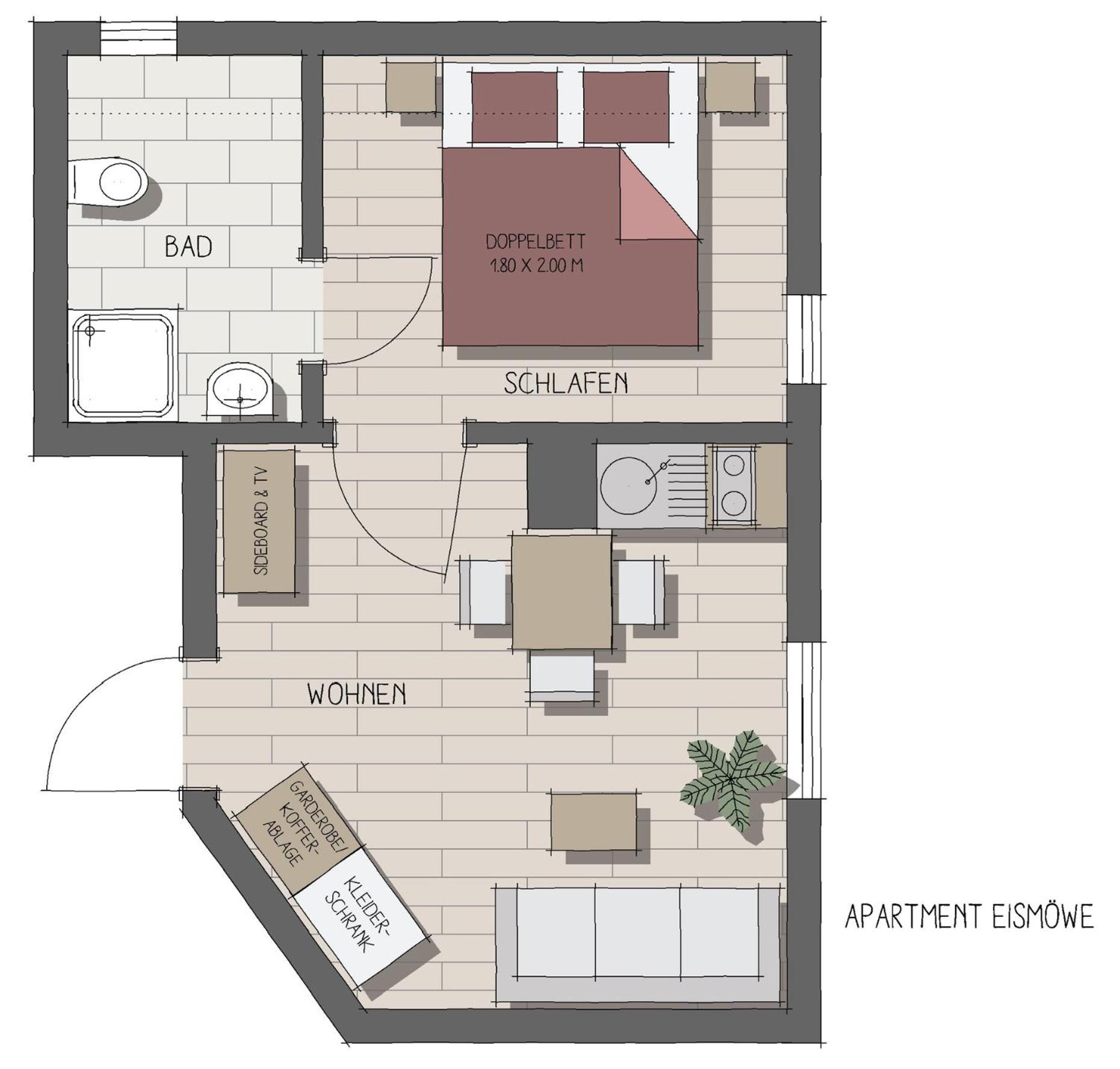 One-Bedroom Apartment photo 2